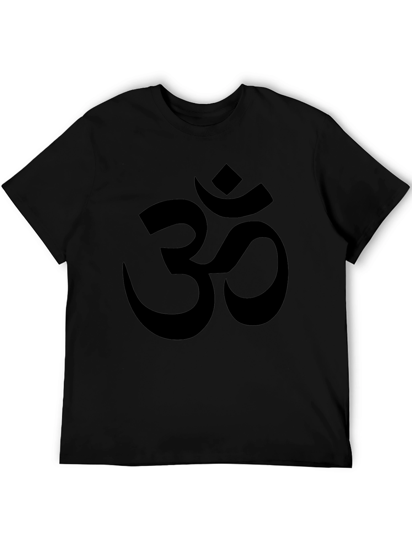 Om Symbol T-Shirt - Black Spiritual Tee