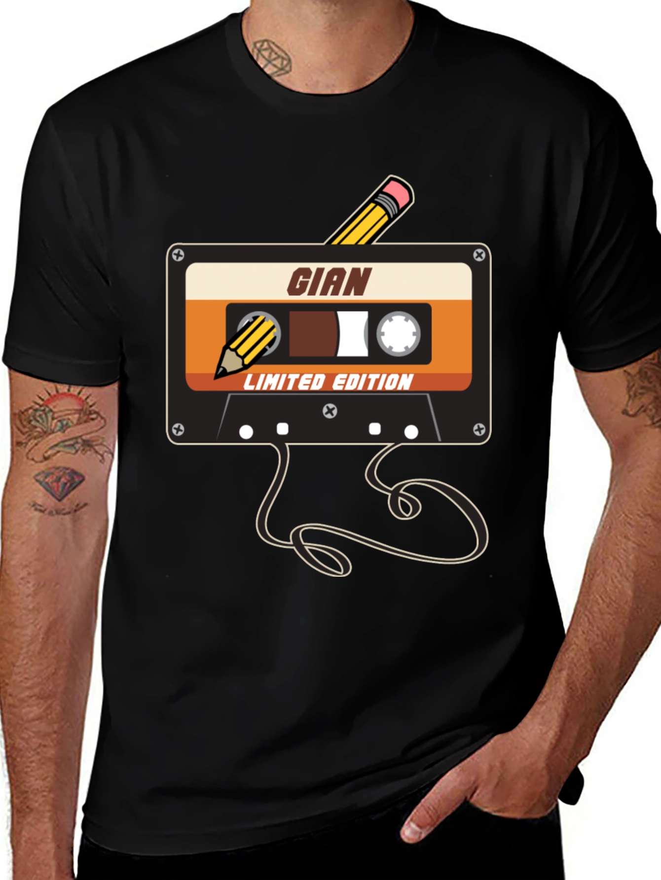 Gian Limited Edition Cassette Tape T-Shirt
