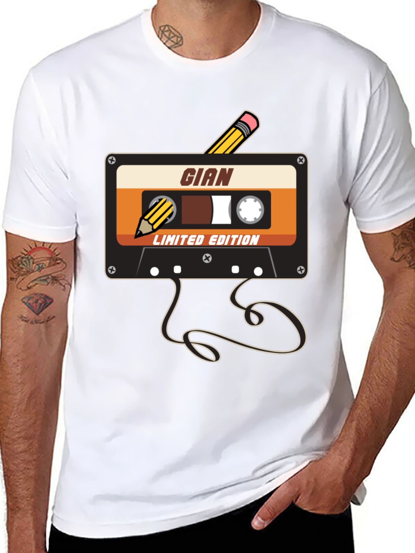 Gian Limited Edition Cassette Tape T-Shirt