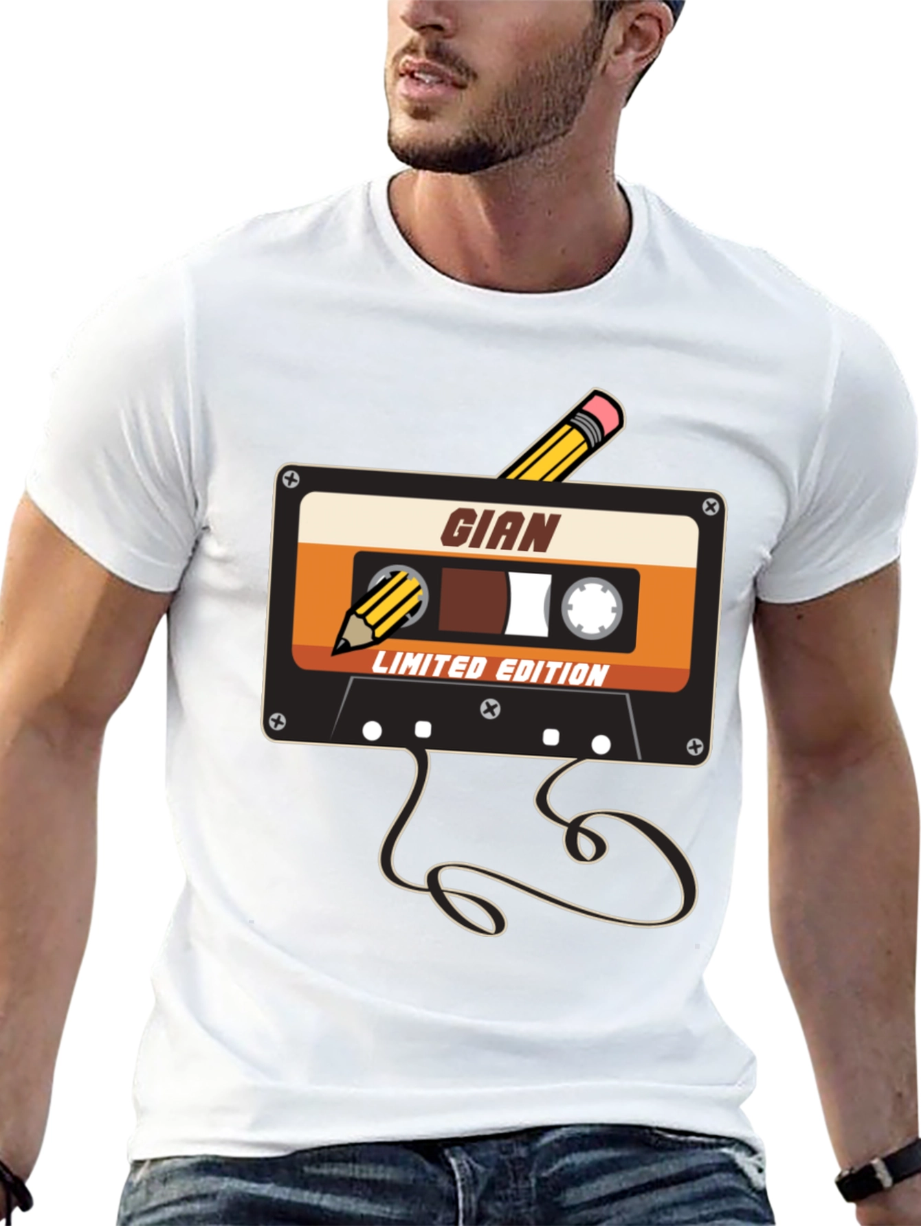 Gian Limited Edition Cassette Tape T-Shirt