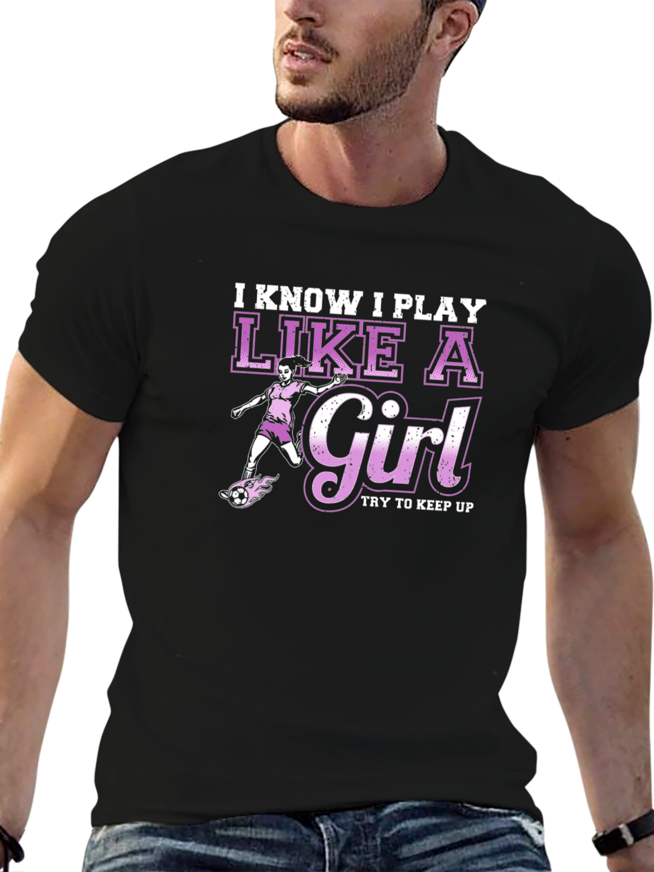 I Know I Play Like A Girl T-Shirt
