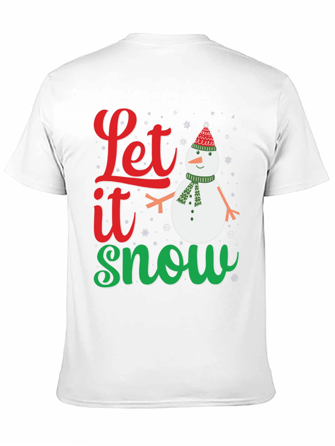 Let it Snow Christmas T-Shirt - Festive Holiday Apparel