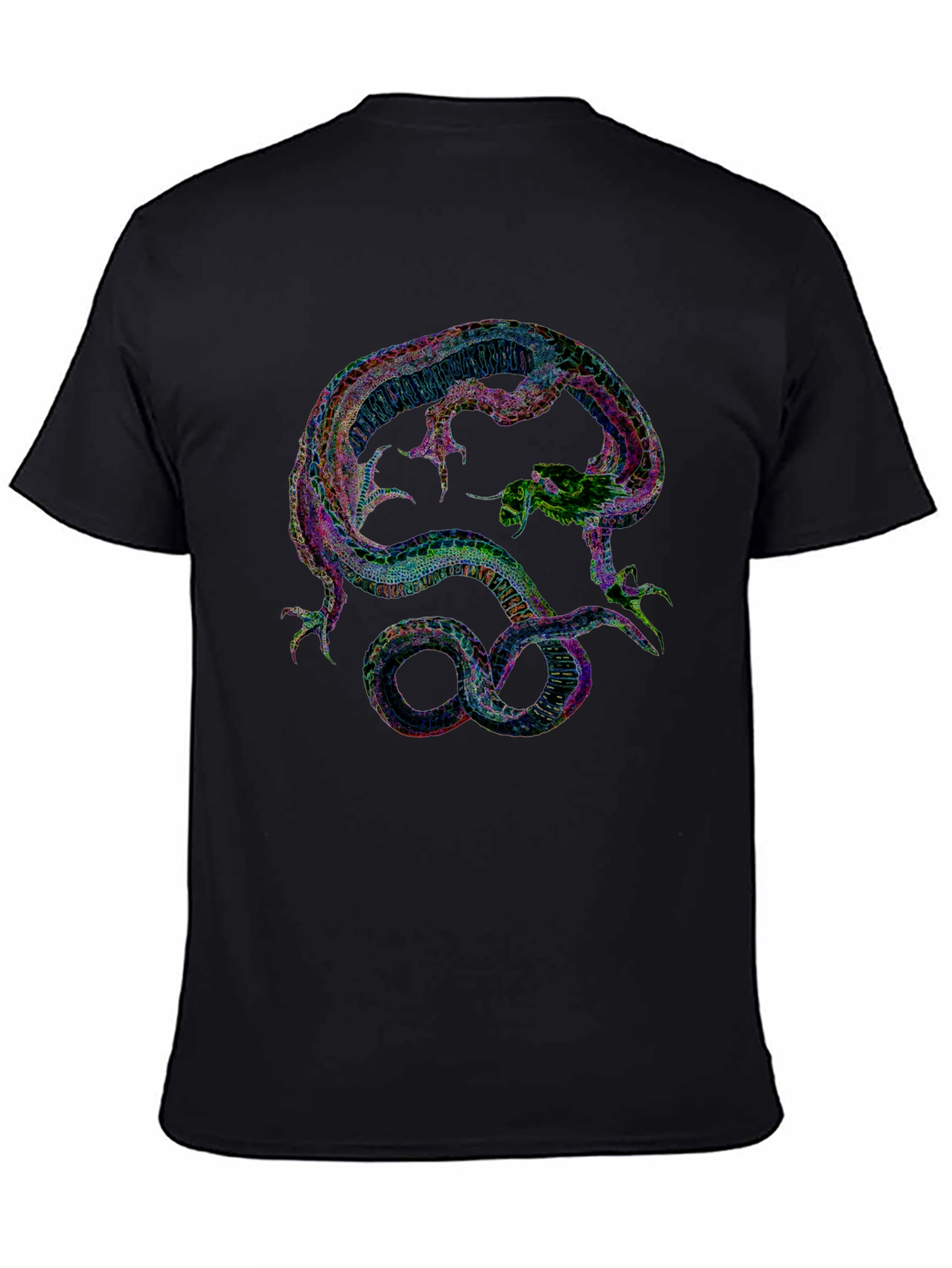 Dragon Graphic Black T-Shirt