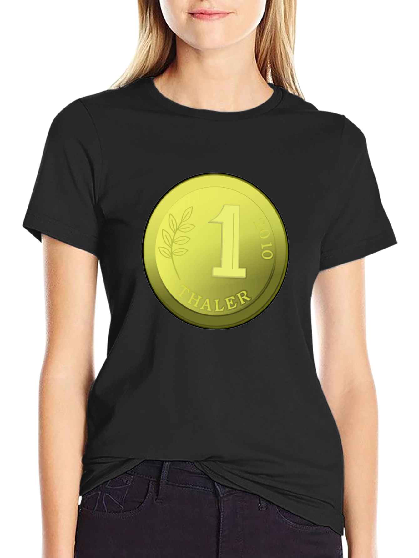 Novelty Coin Design T-Shirt