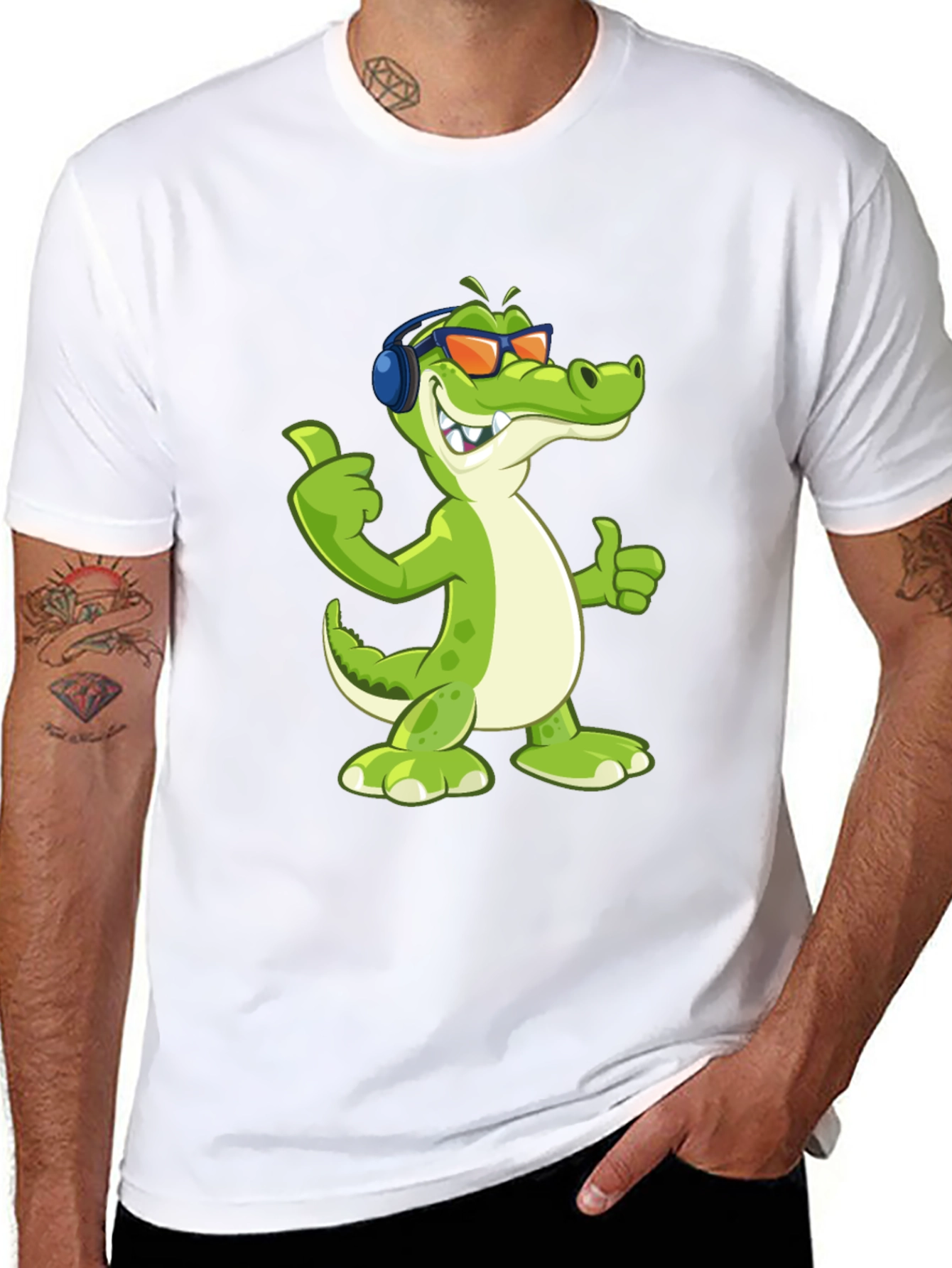 Cool Alligator Graphic T-Shirt
