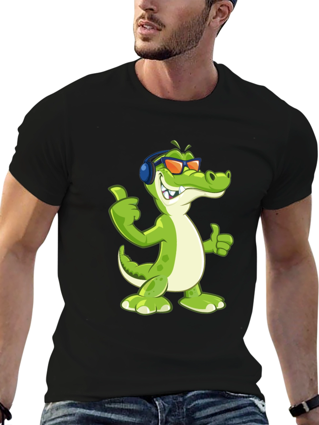 Cool Alligator Graphic T-Shirt
