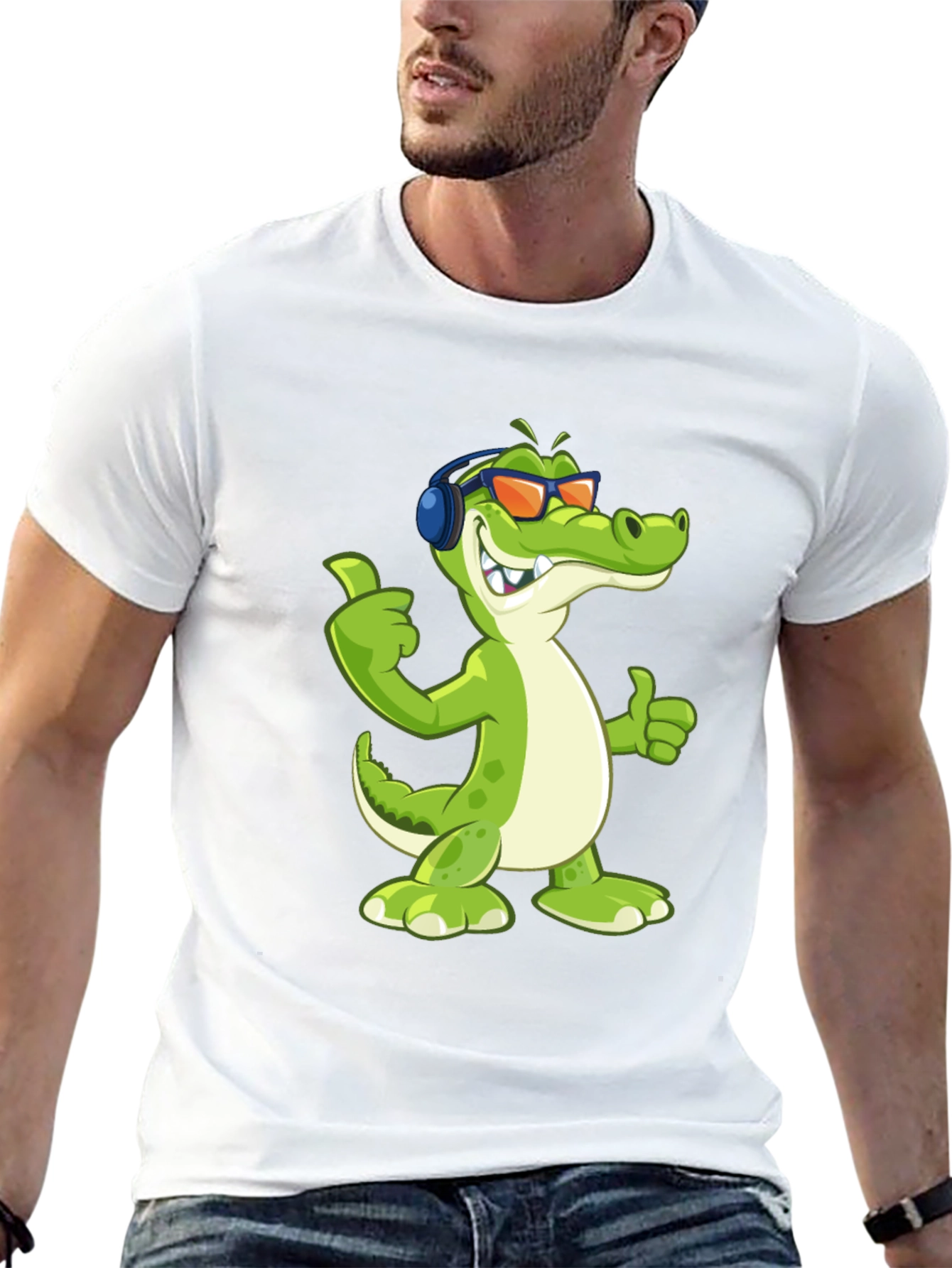 Cool Alligator Graphic T-Shirt