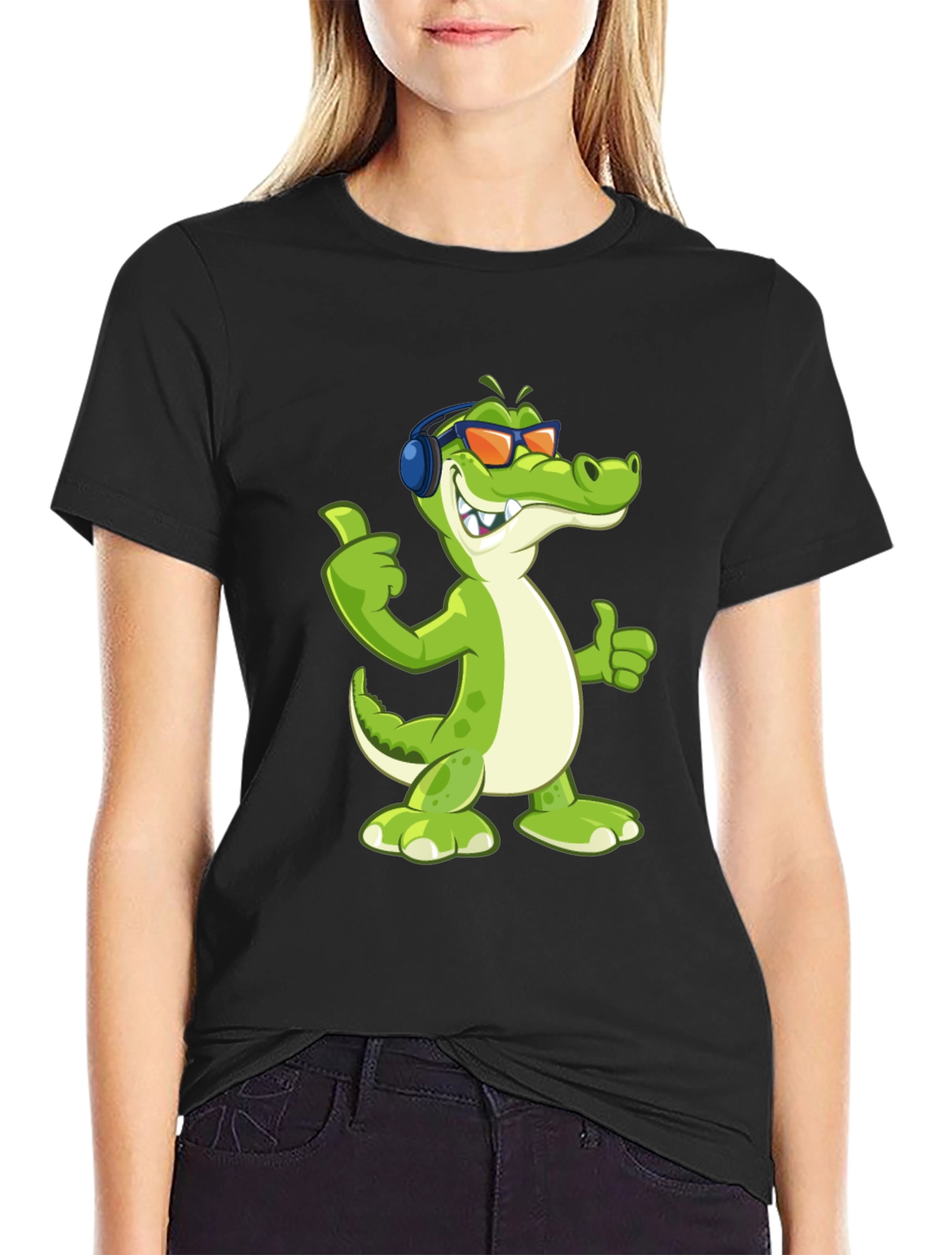 Cool Alligator Graphic T-Shirt