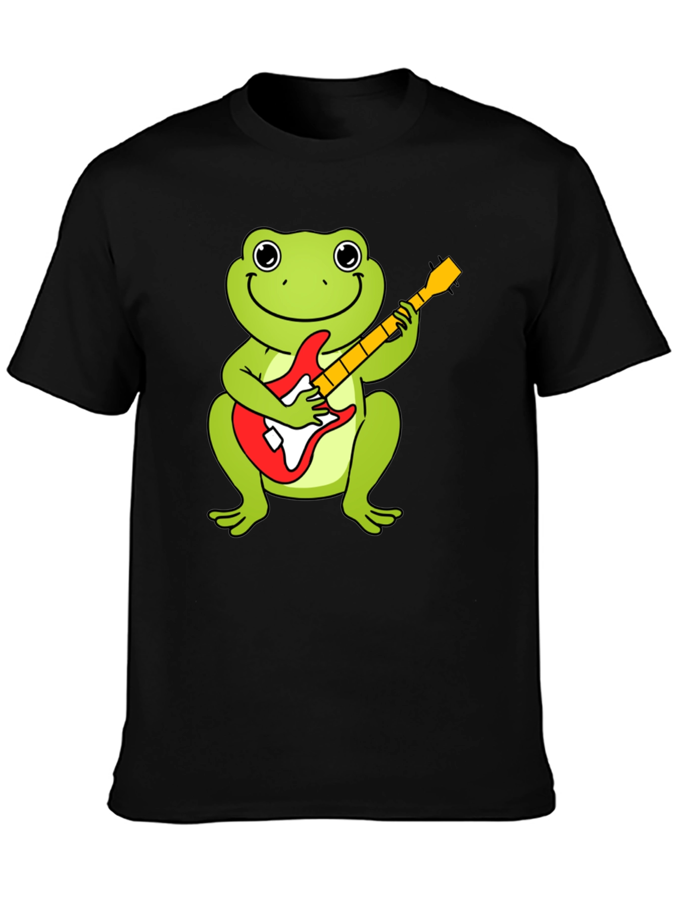 Frog Guitarist Graphic T-Shirt