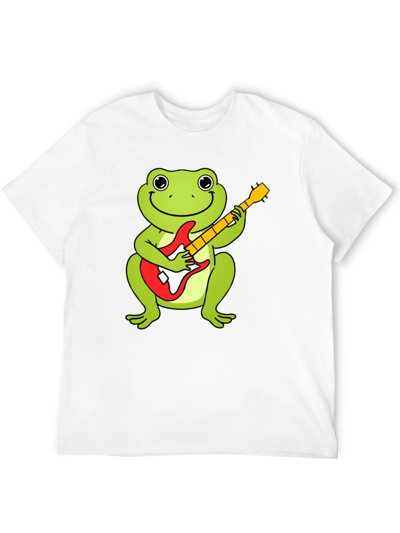 Frog Guitarist Graphic T-Shirt