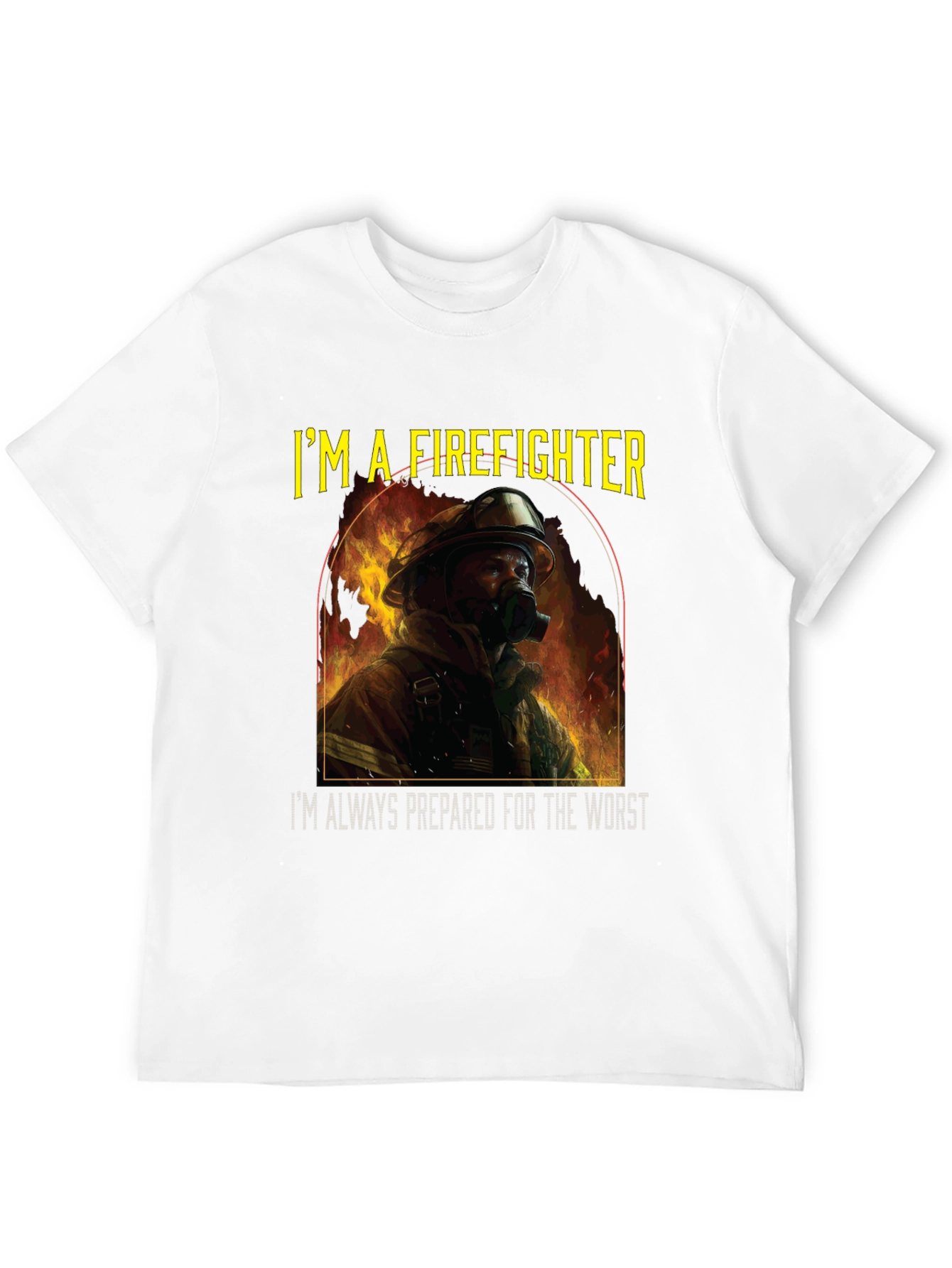 Firefighter T-Shirt - Im a Firefighter Design