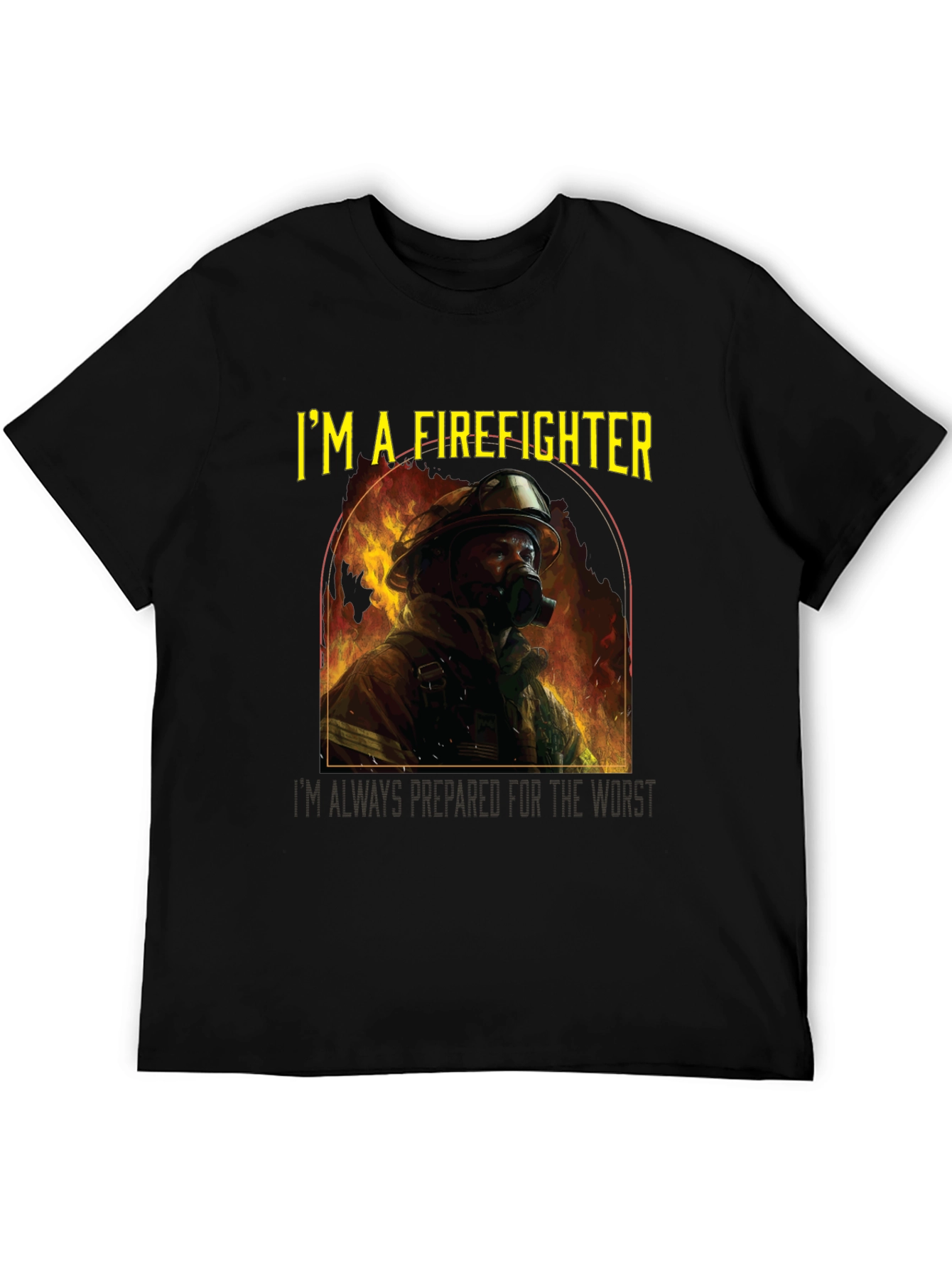 Firefighter T-Shirt - Im a Firefighter Design