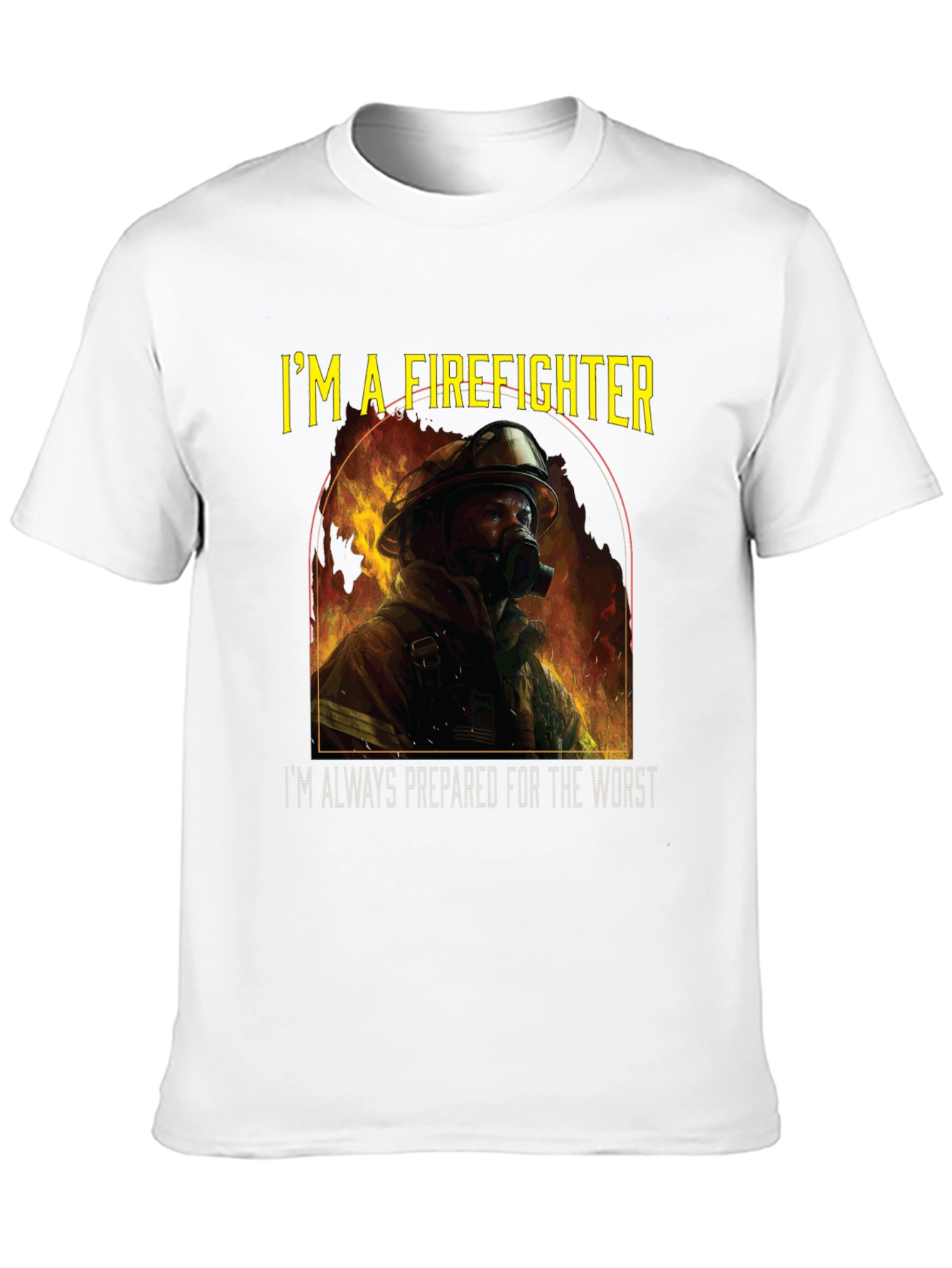 Firefighter T-Shirt - Im a Firefighter Design