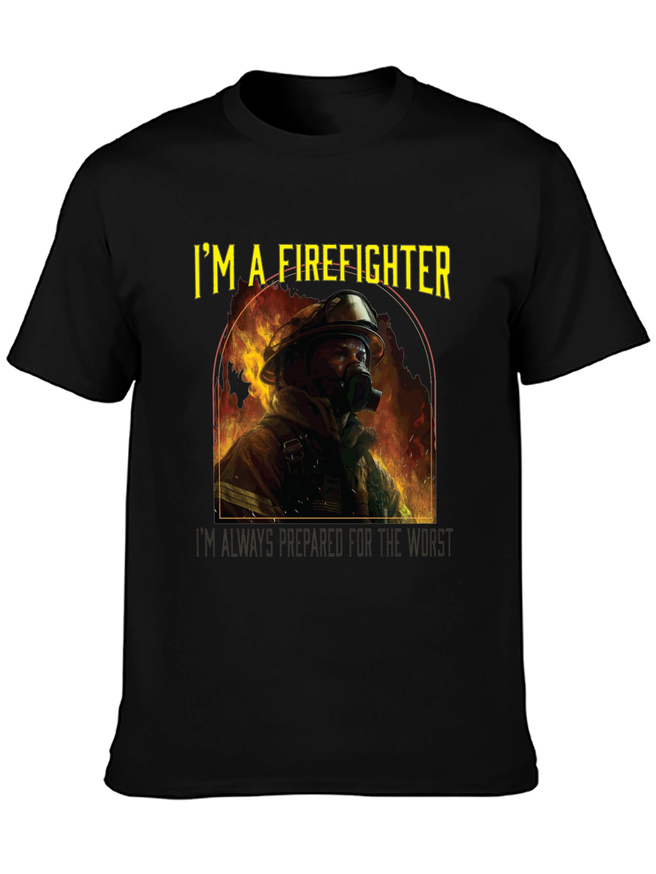 Firefighter T-Shirt - Im a Firefighter Design
