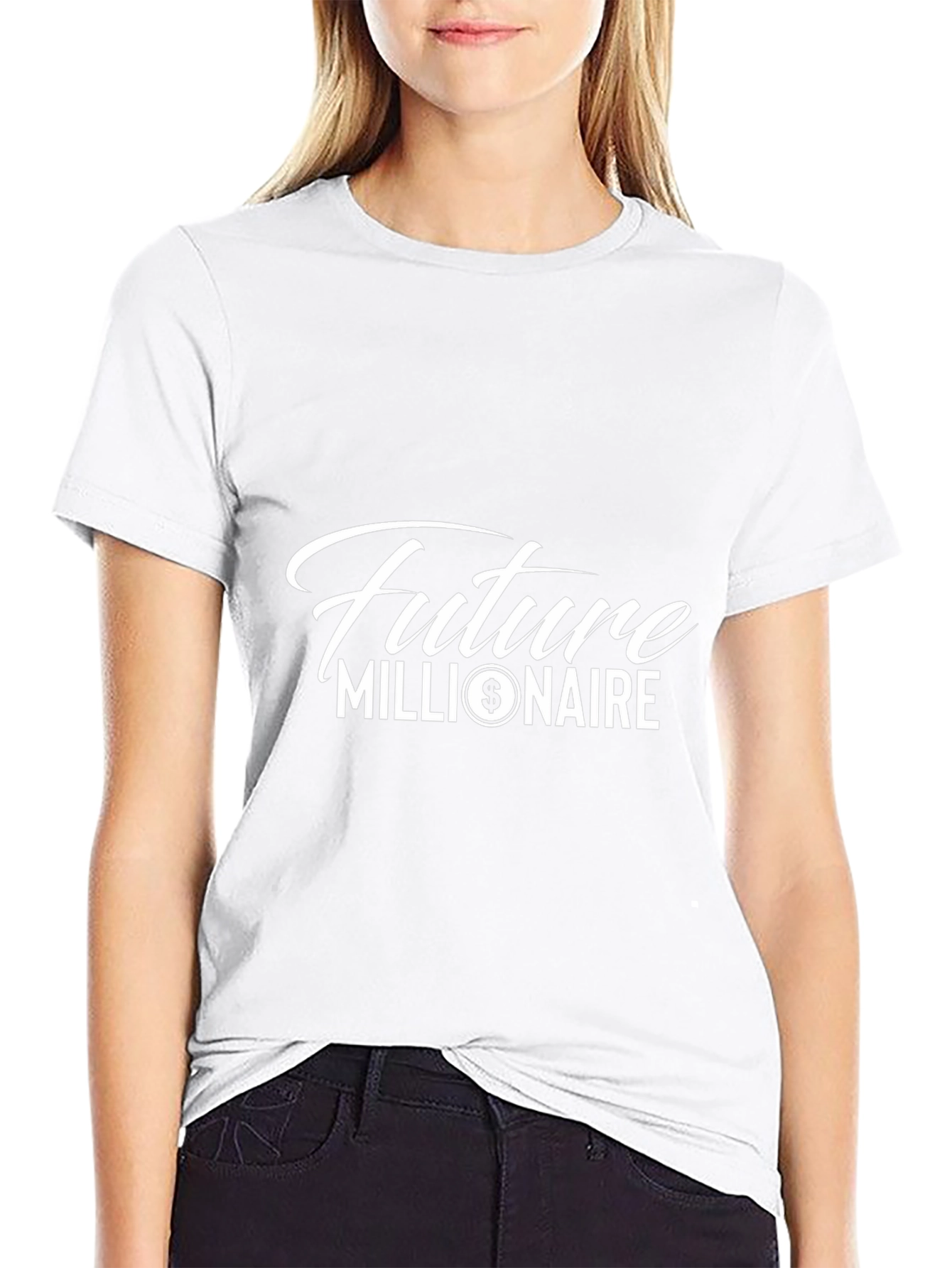 Future Millionaire Graphic Tee - Black