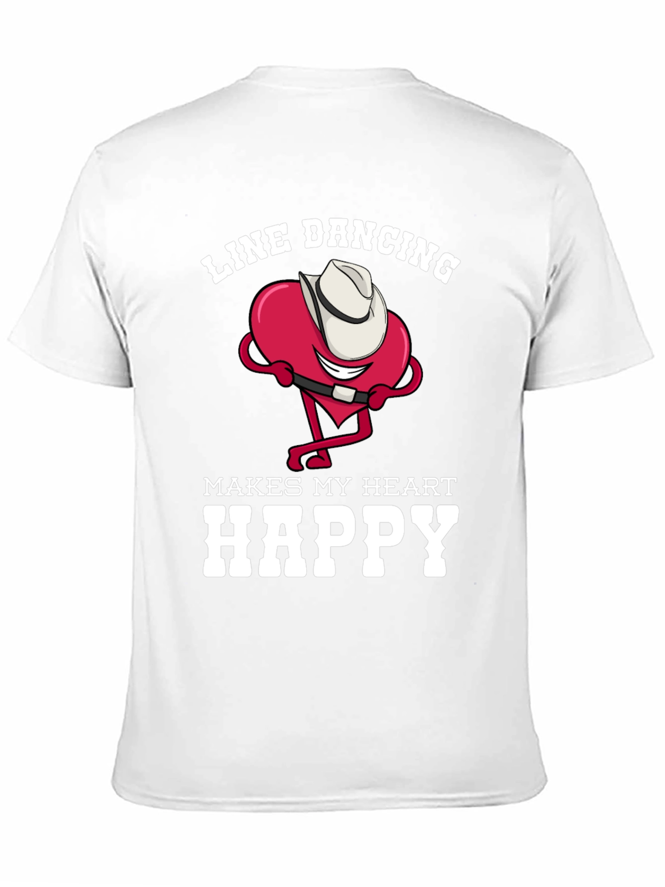 Line Dancing Heart T-Shirt