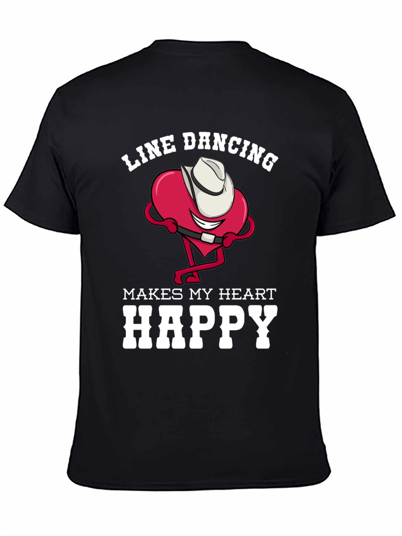 Line Dancing Heart T-Shirt
