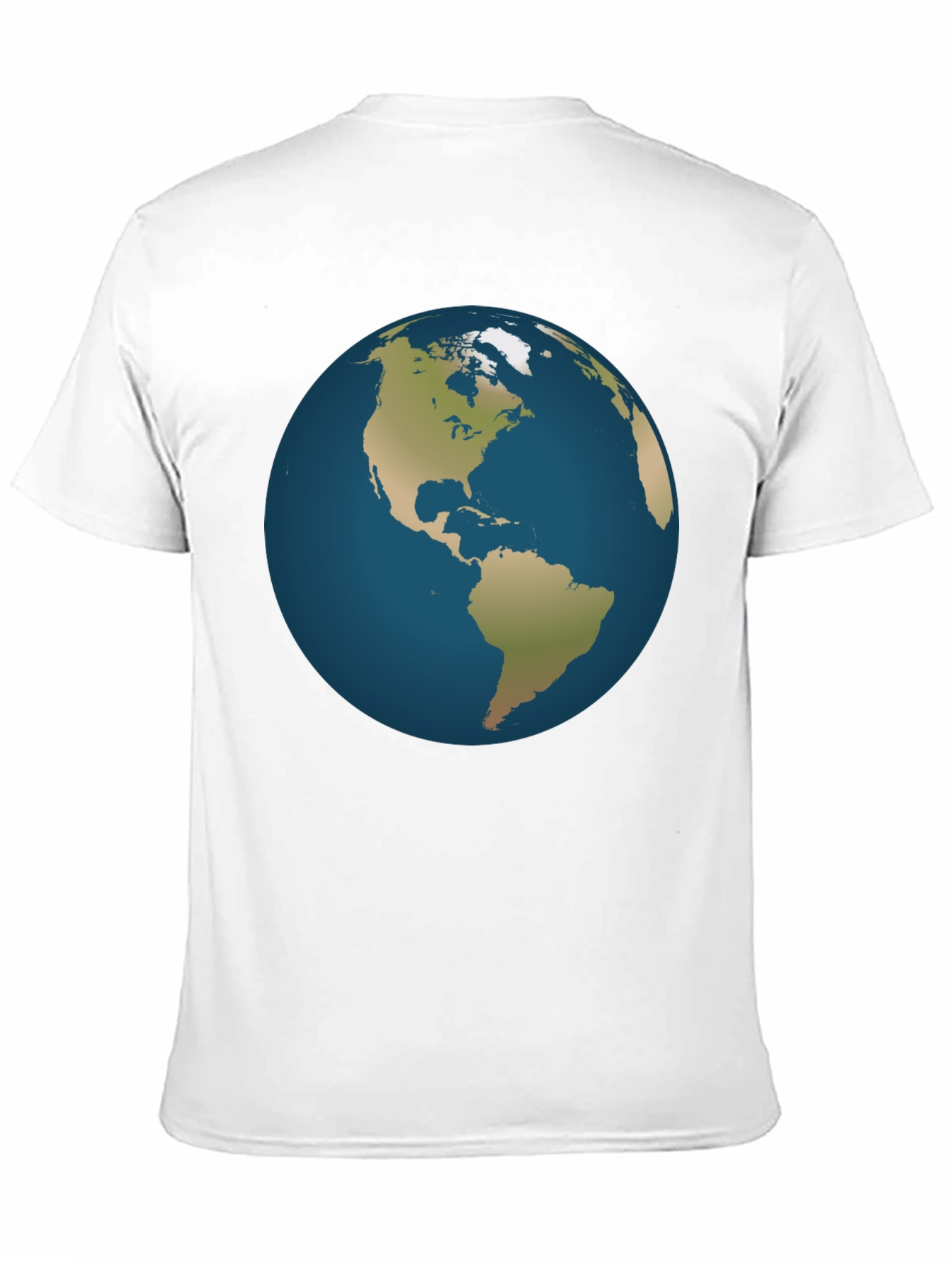 Earth Graphic Black T-Shirt