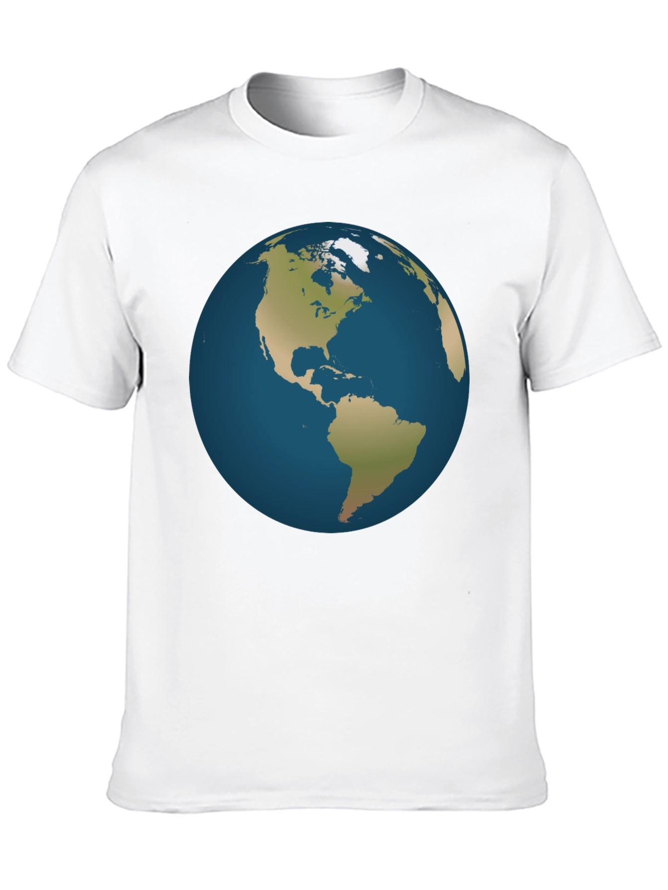 Earth Graphic Black T-Shirt