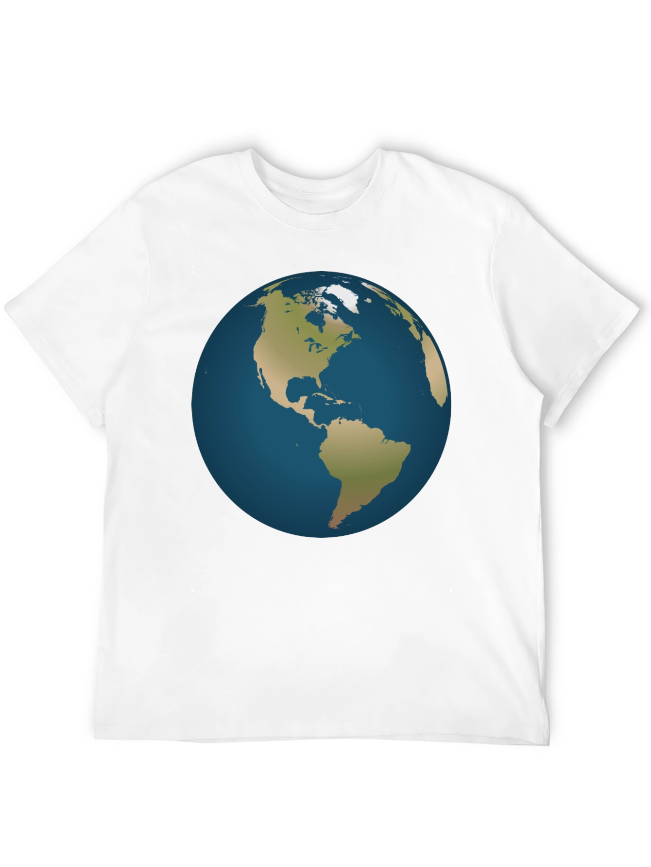 Earth Graphic Black T-Shirt