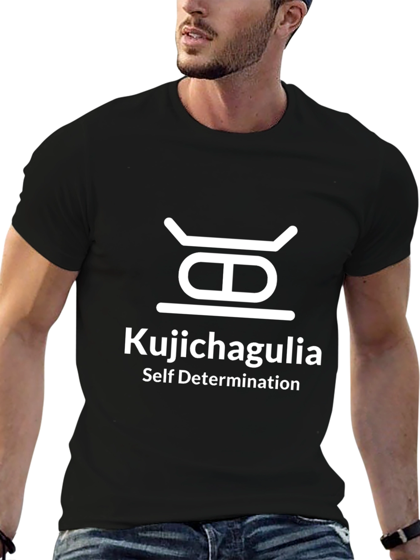 Kujichagulia Black T-Shirt - Self Determination
