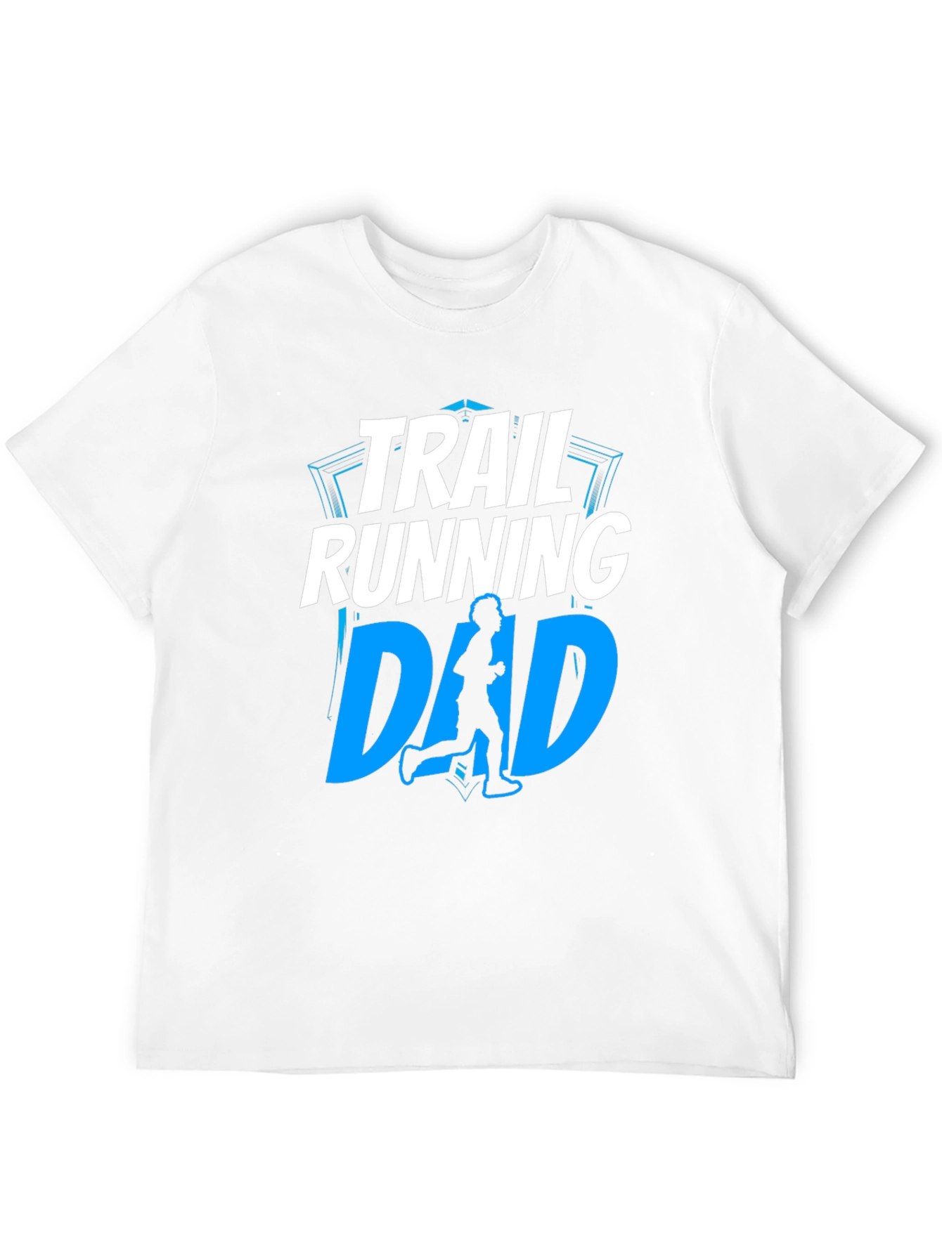 Trail Running Dad Graphic Tee - Black