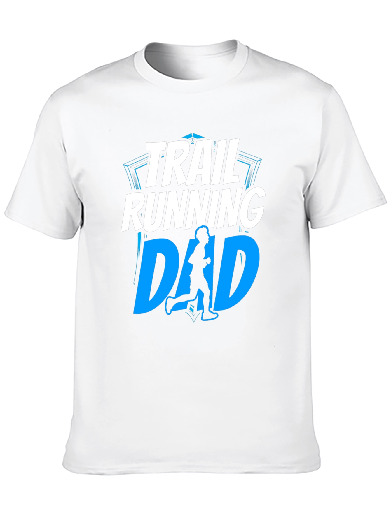 Trail Running Dad Graphic Tee - Black