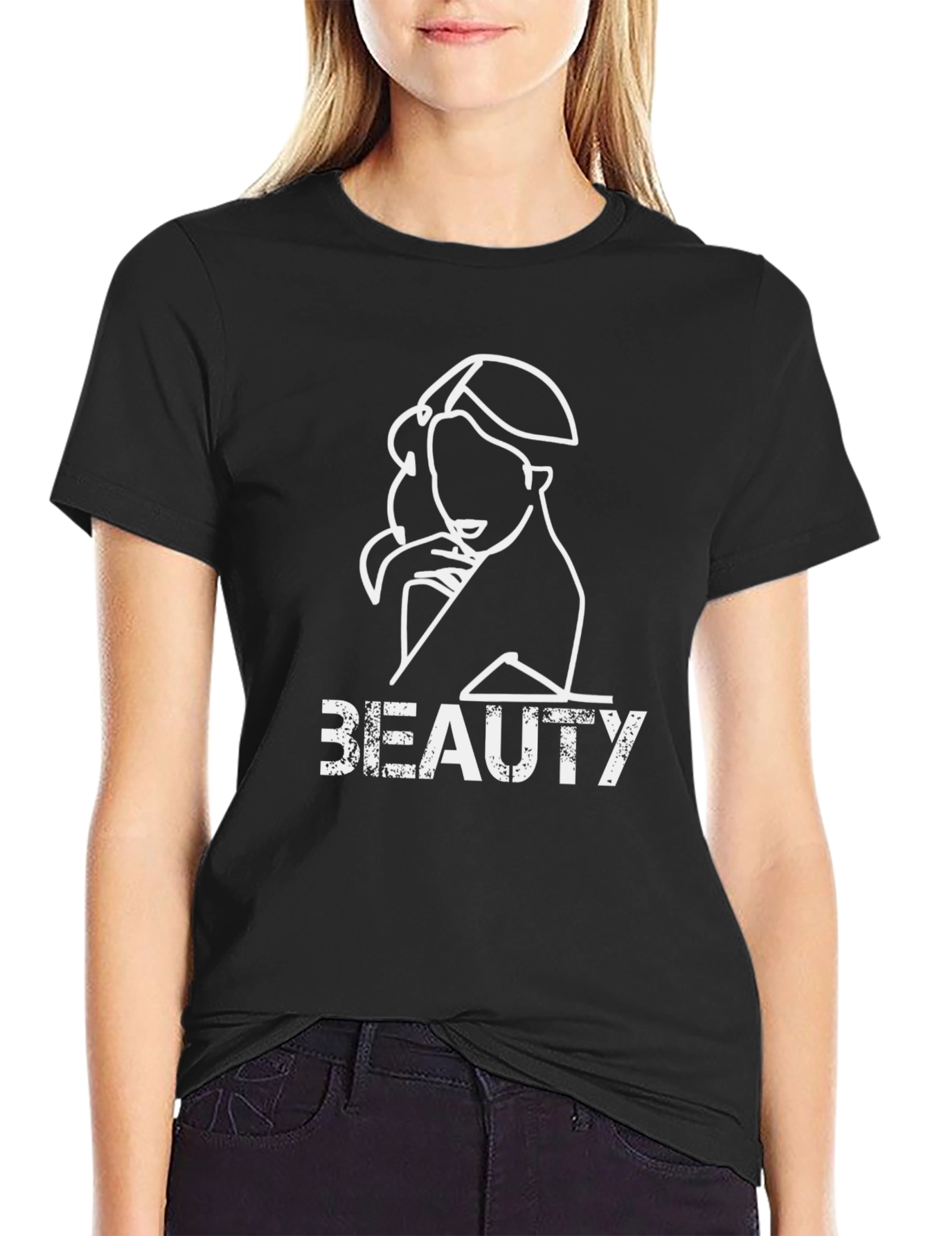 Beauty Graphic Black T-Shirt