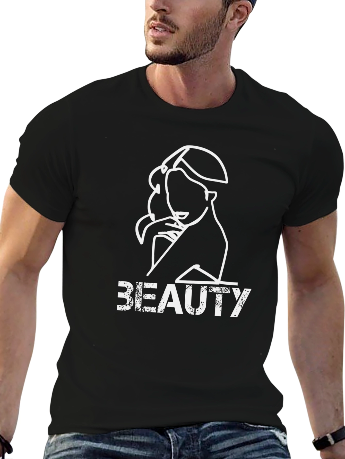 Beauty Graphic Black T-Shirt