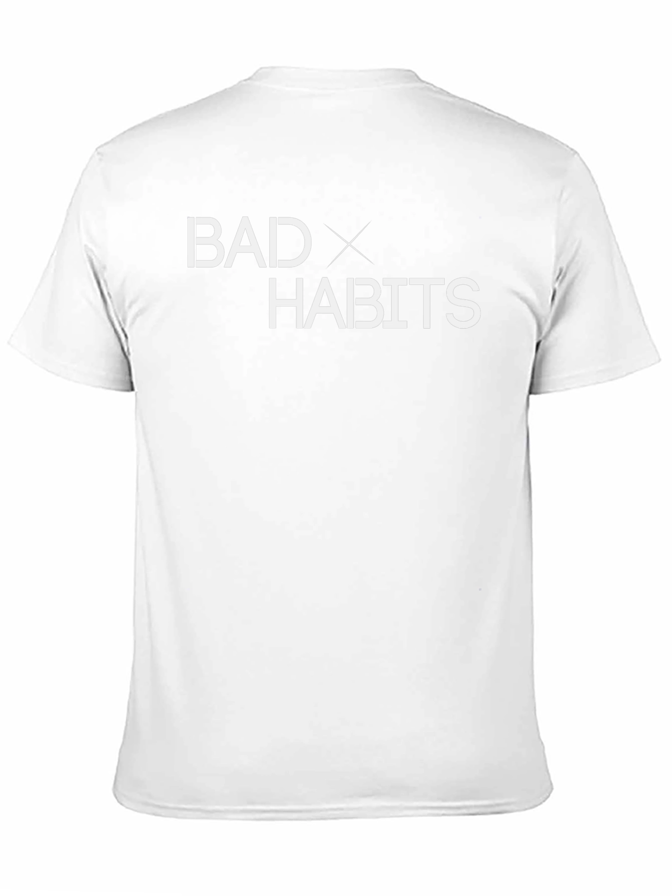 Bad Habits Graphic Tee - Edgy Casual Style