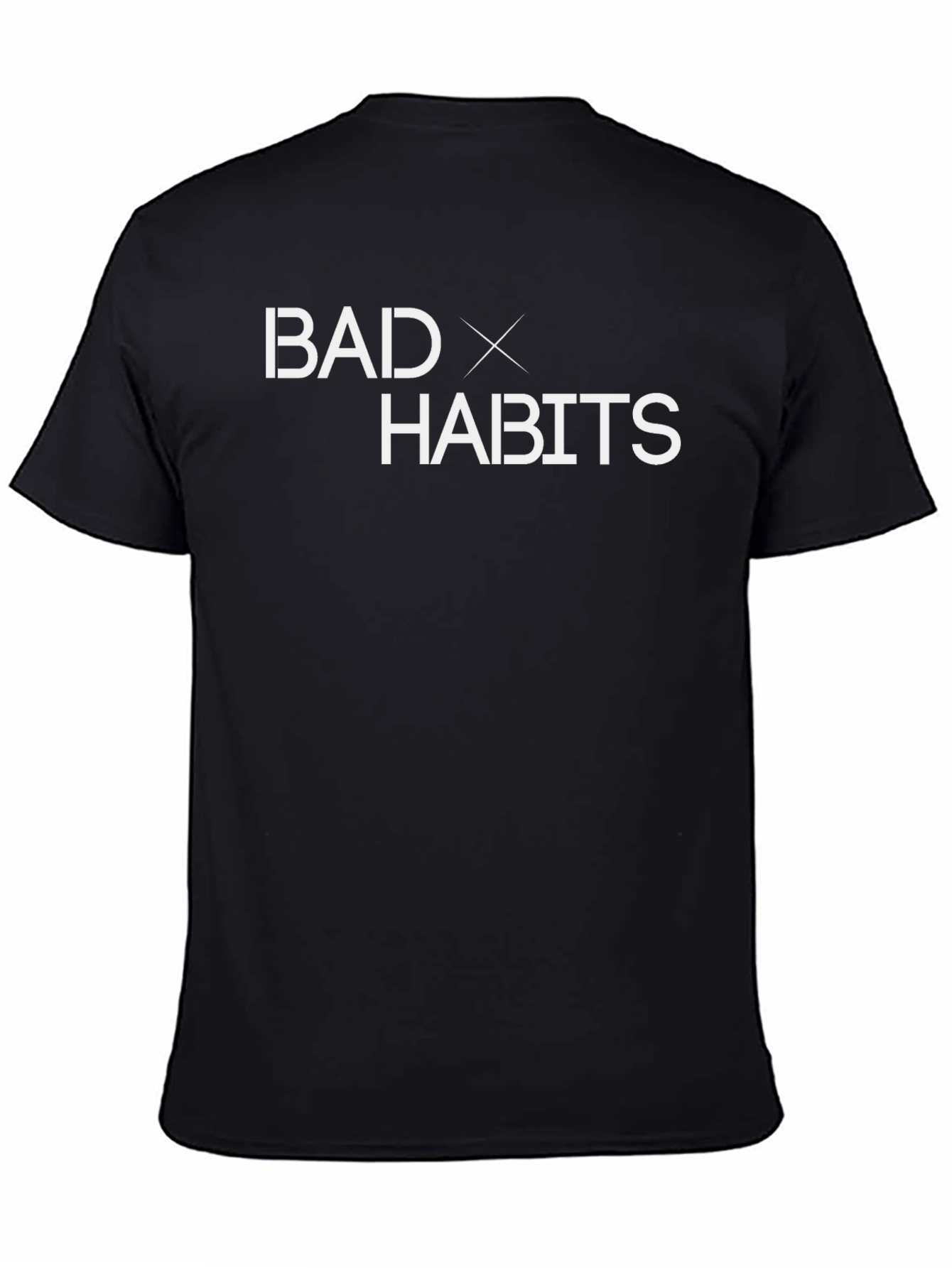 Bad Habits Graphic Tee - Edgy Casual Style