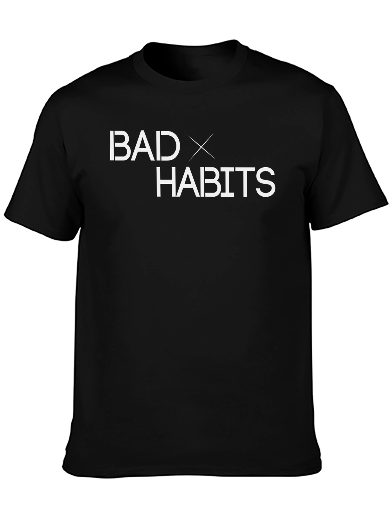Bad Habits Graphic Tee - Edgy Casual Style