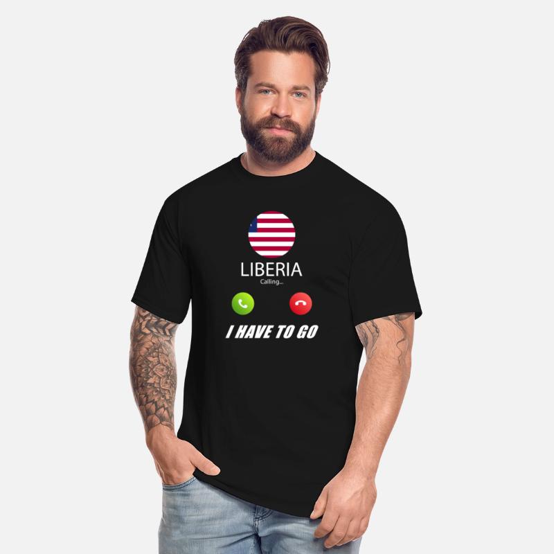 Liberia is calling Is calling Flag Saying