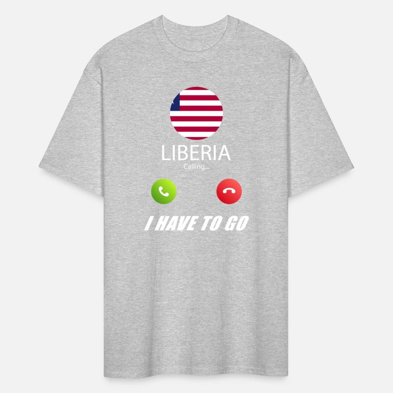 Liberia is calling Is calling Flag Saying