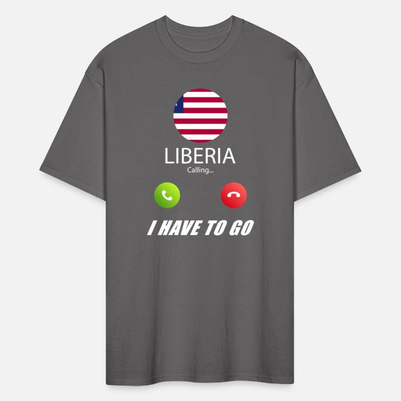 Liberia is calling Is calling Flag Saying