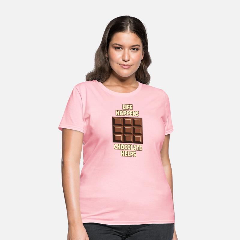 Life happens chocolate helps
