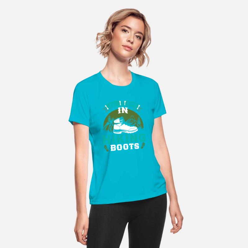 Life is better in Boots Hiking Mountain Fan