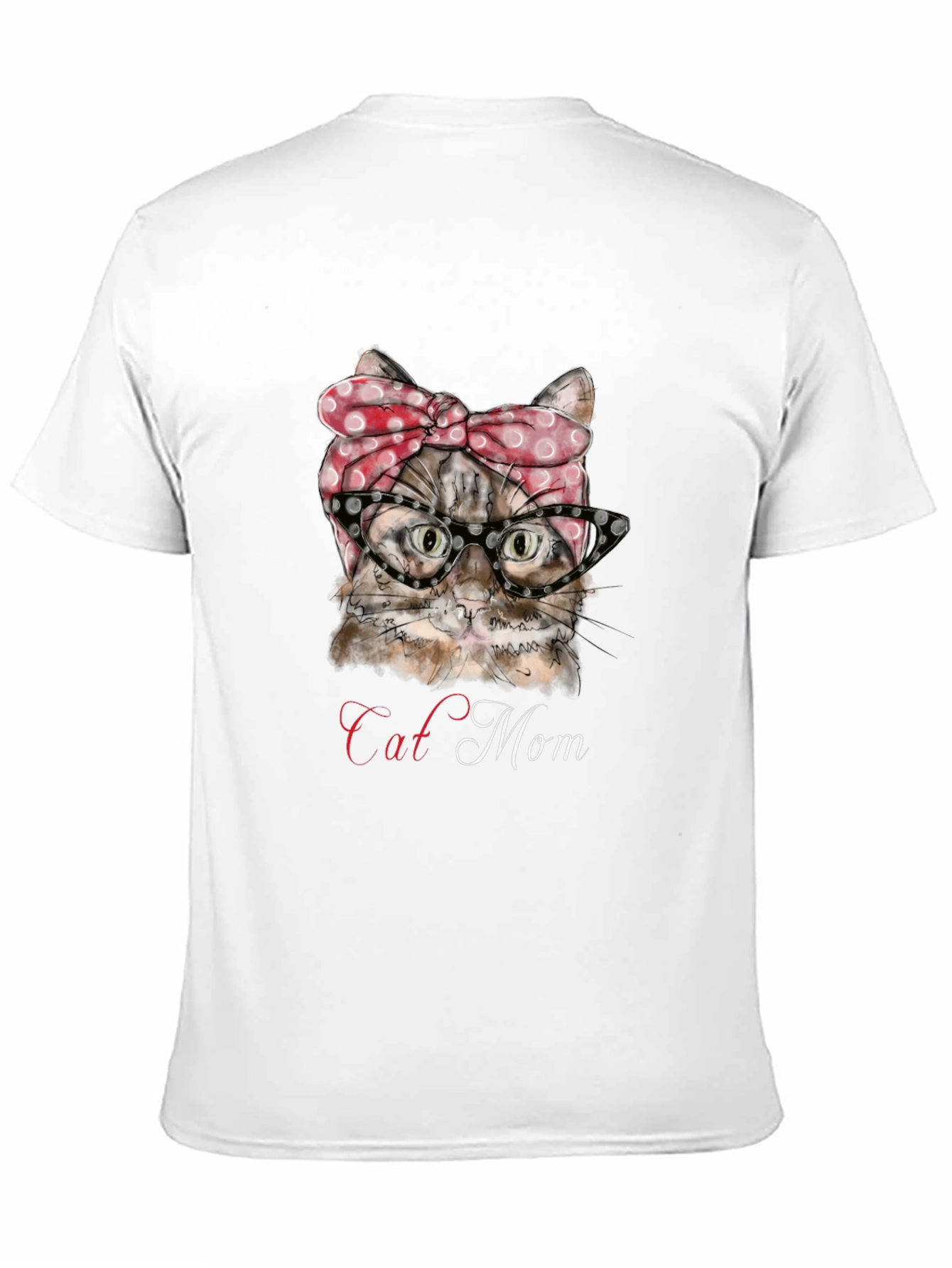 Cat Mom T-Shirt - Cute Feline Graphic Tee