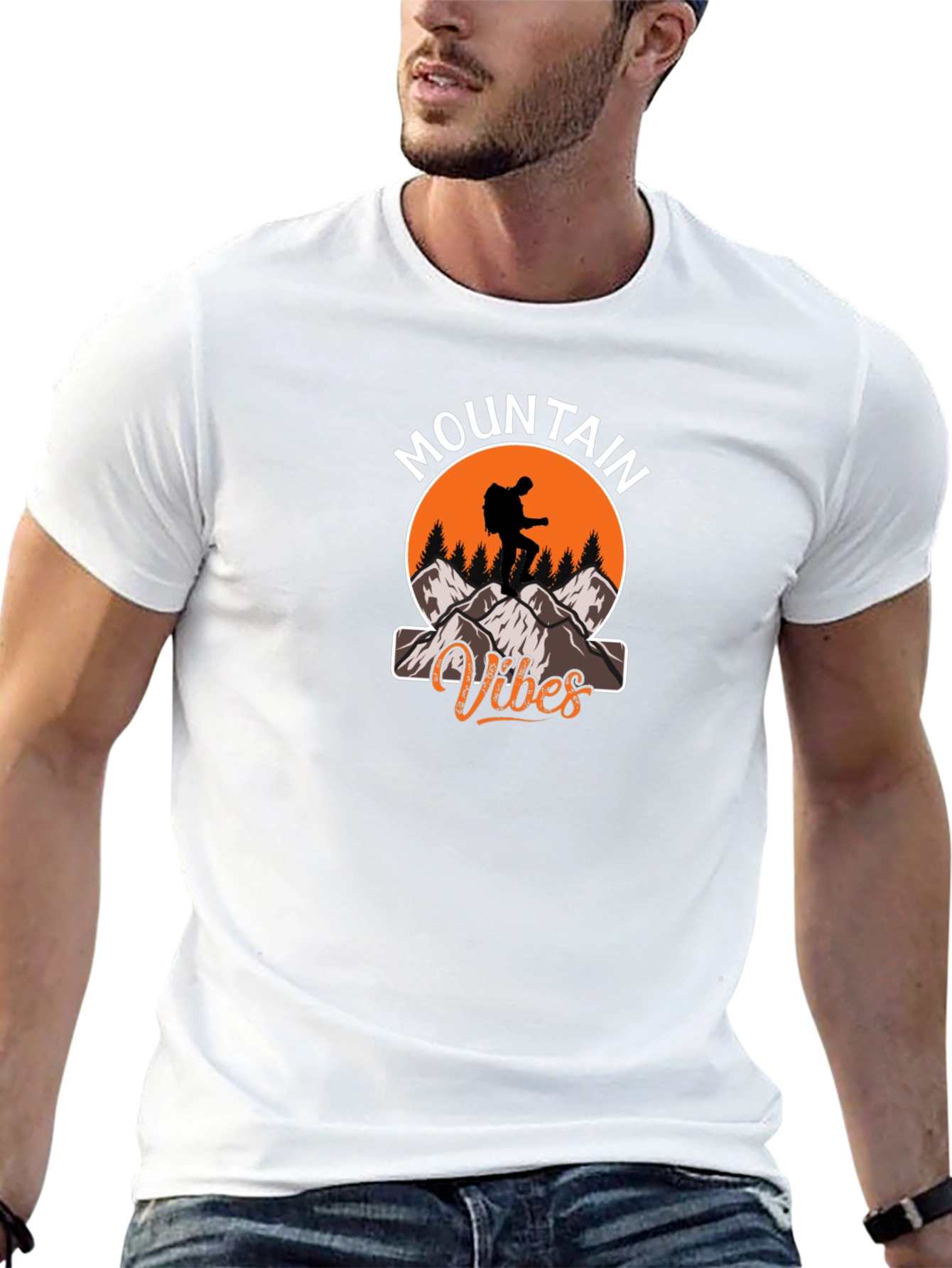 Mountain Vibes Graphic Tee - Adventure Ready