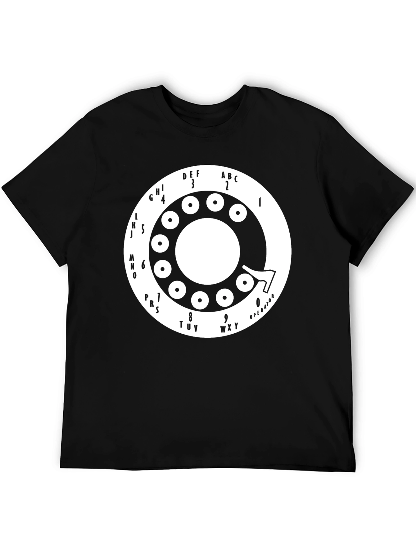 Retro Rotary Phone Dial T-Shirt
