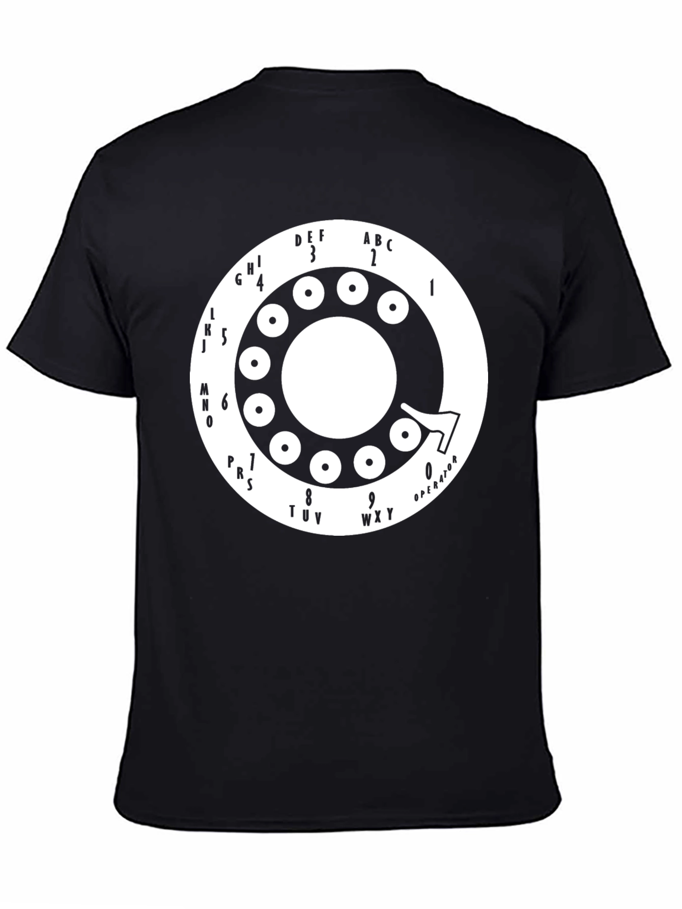 Retro Rotary Phone Dial T-Shirt