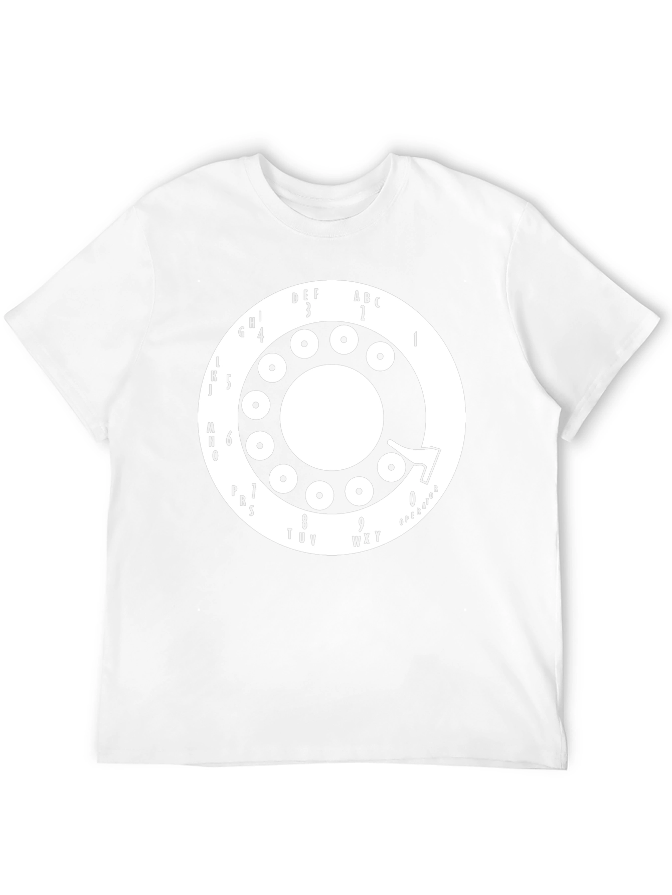 Retro Rotary Phone Dial T-Shirt