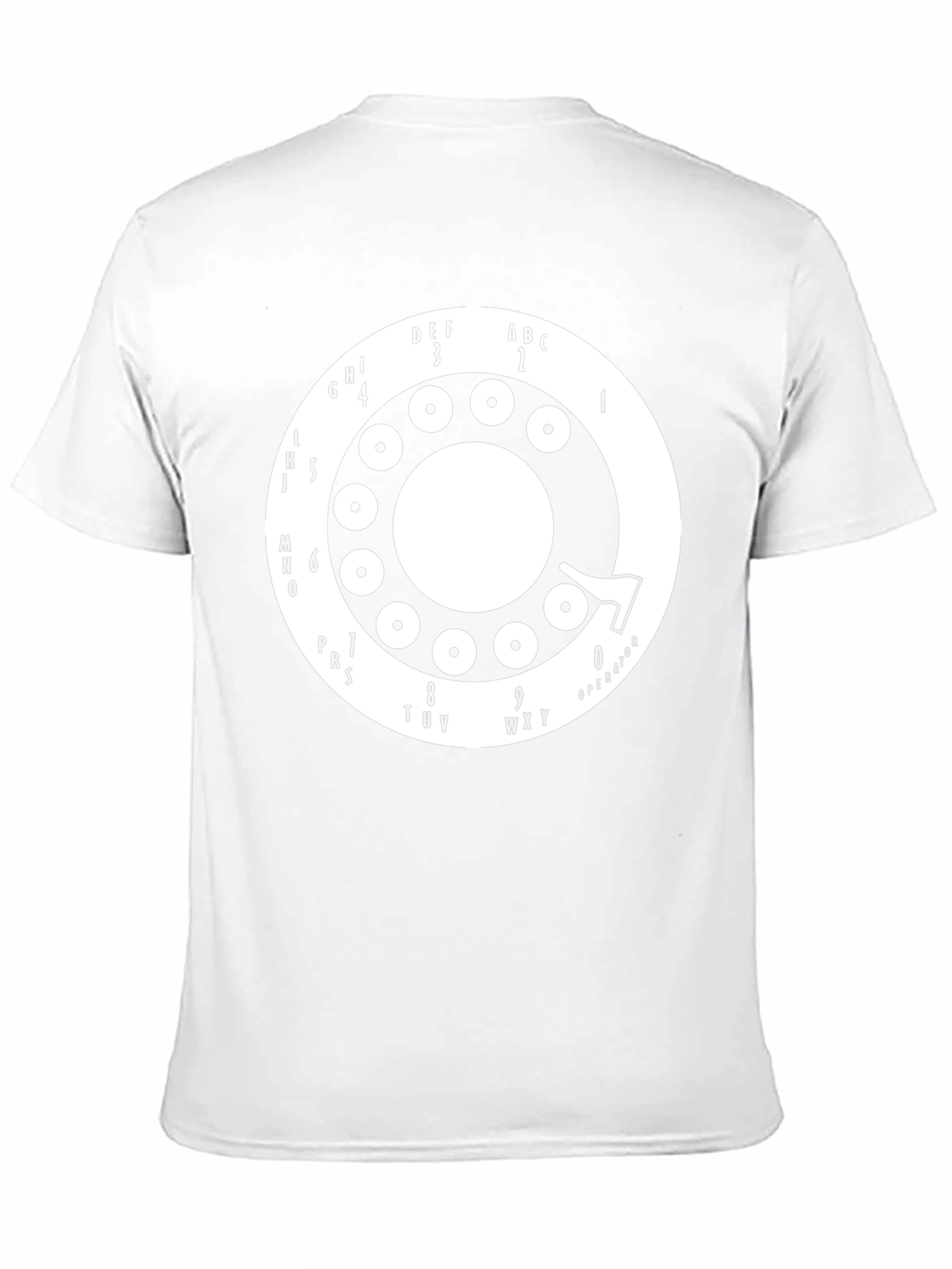 Retro Rotary Phone Dial T-Shirt