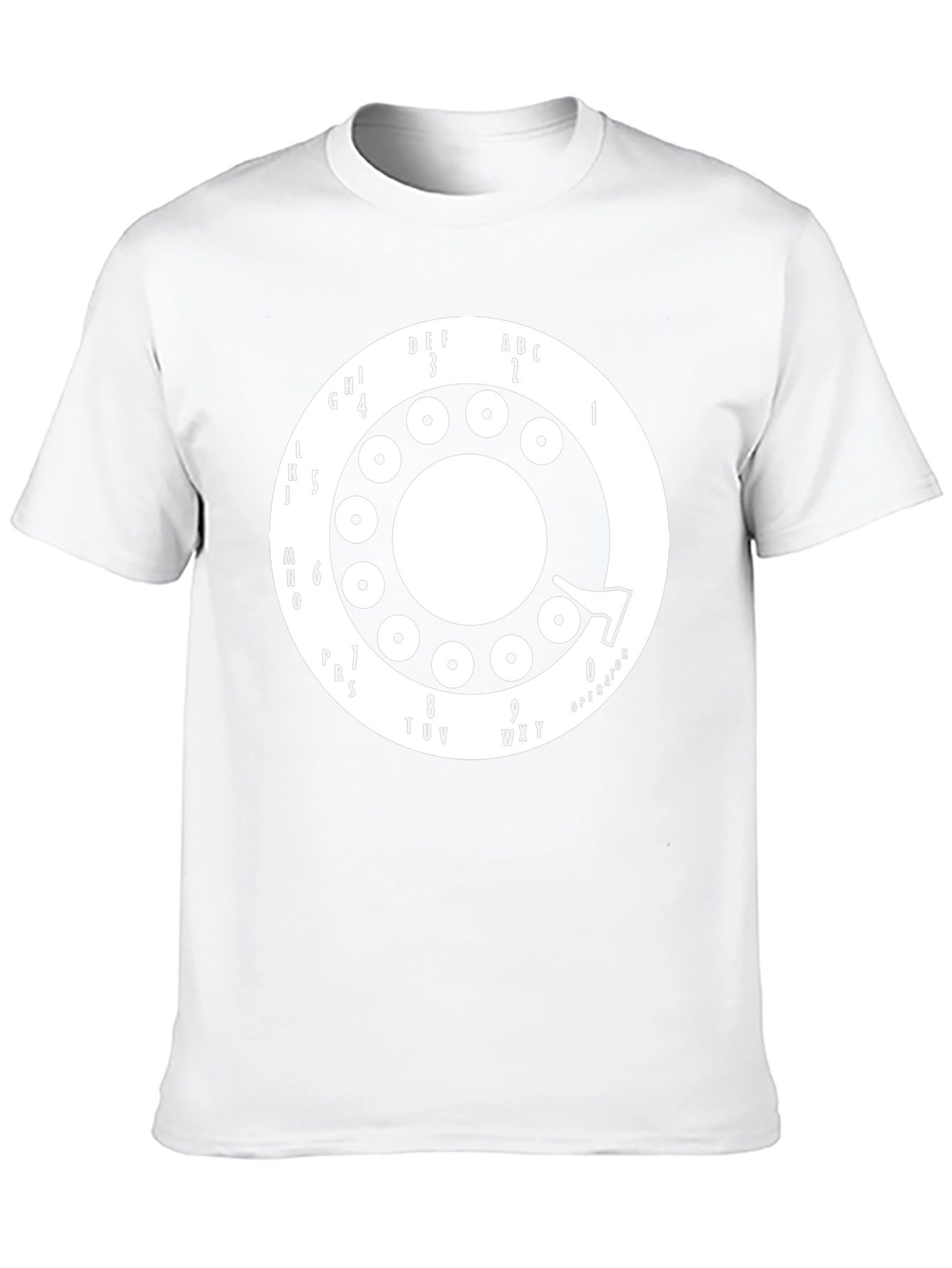 Retro Rotary Phone Dial T-Shirt