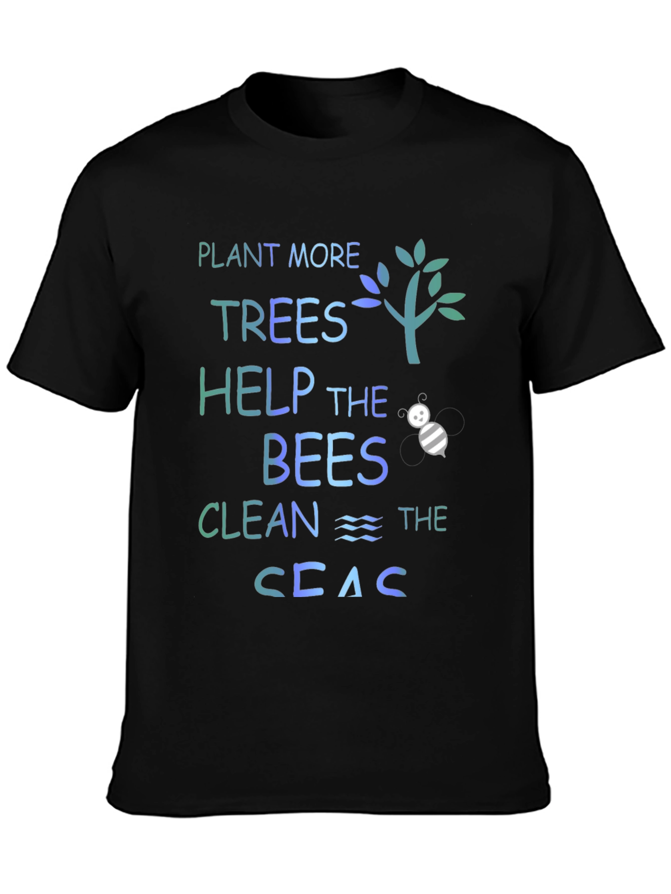Eco-Friendly Plant More Graphic Tee