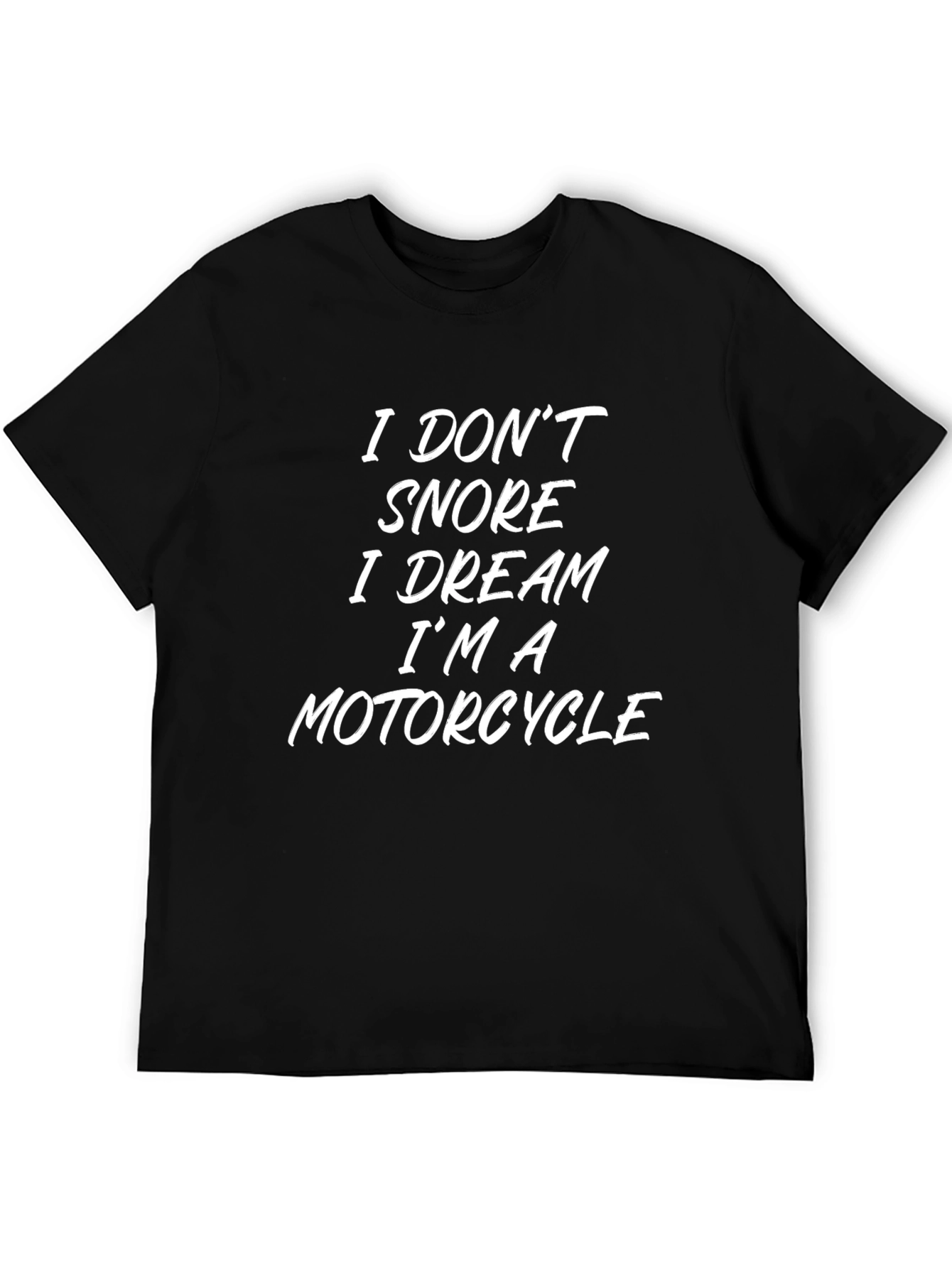 Funny Motorcycle Dream T-Shirt - Novelty Graphic Tee