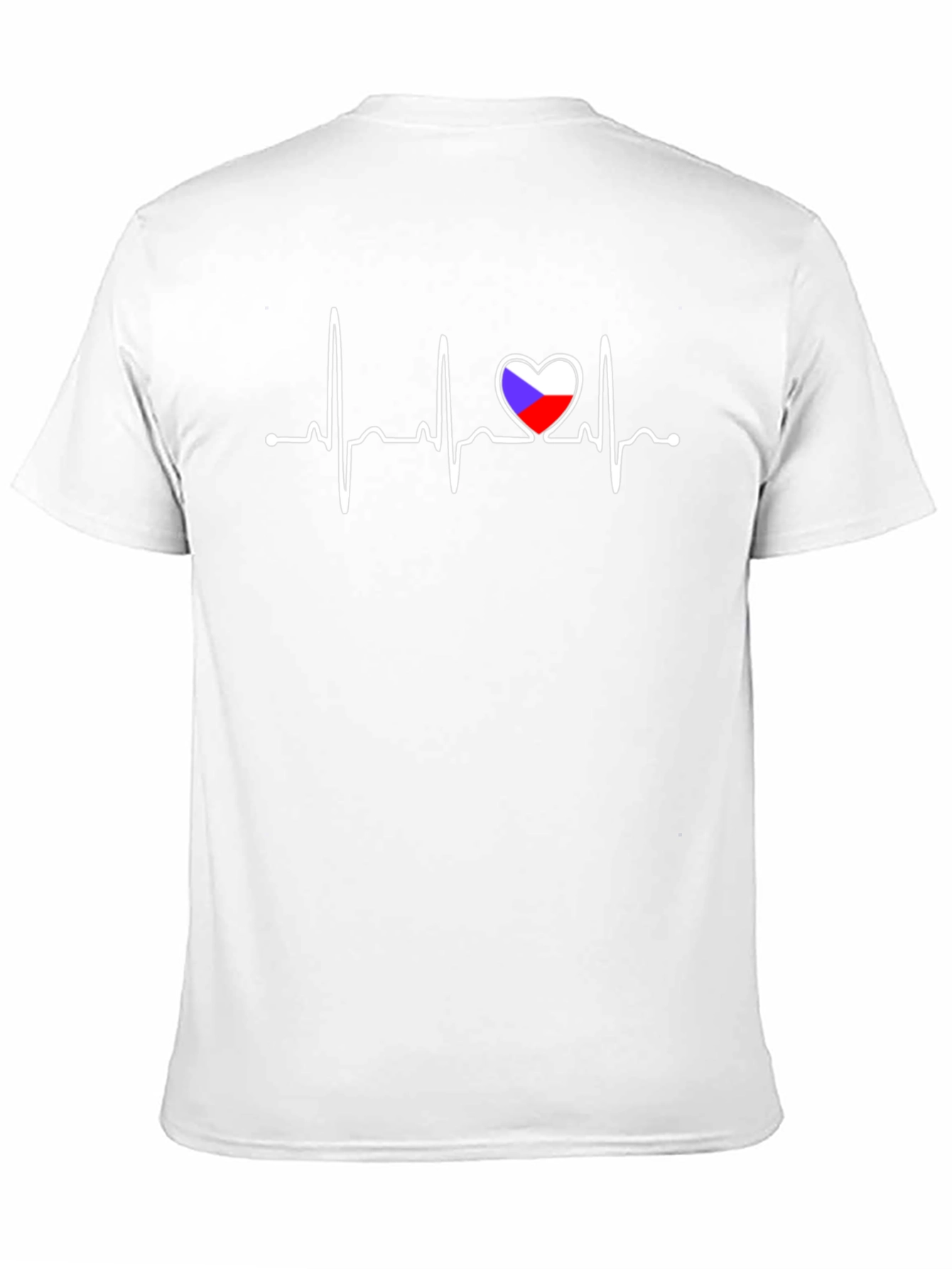 Czech Republic Heartbeat T-Shirt