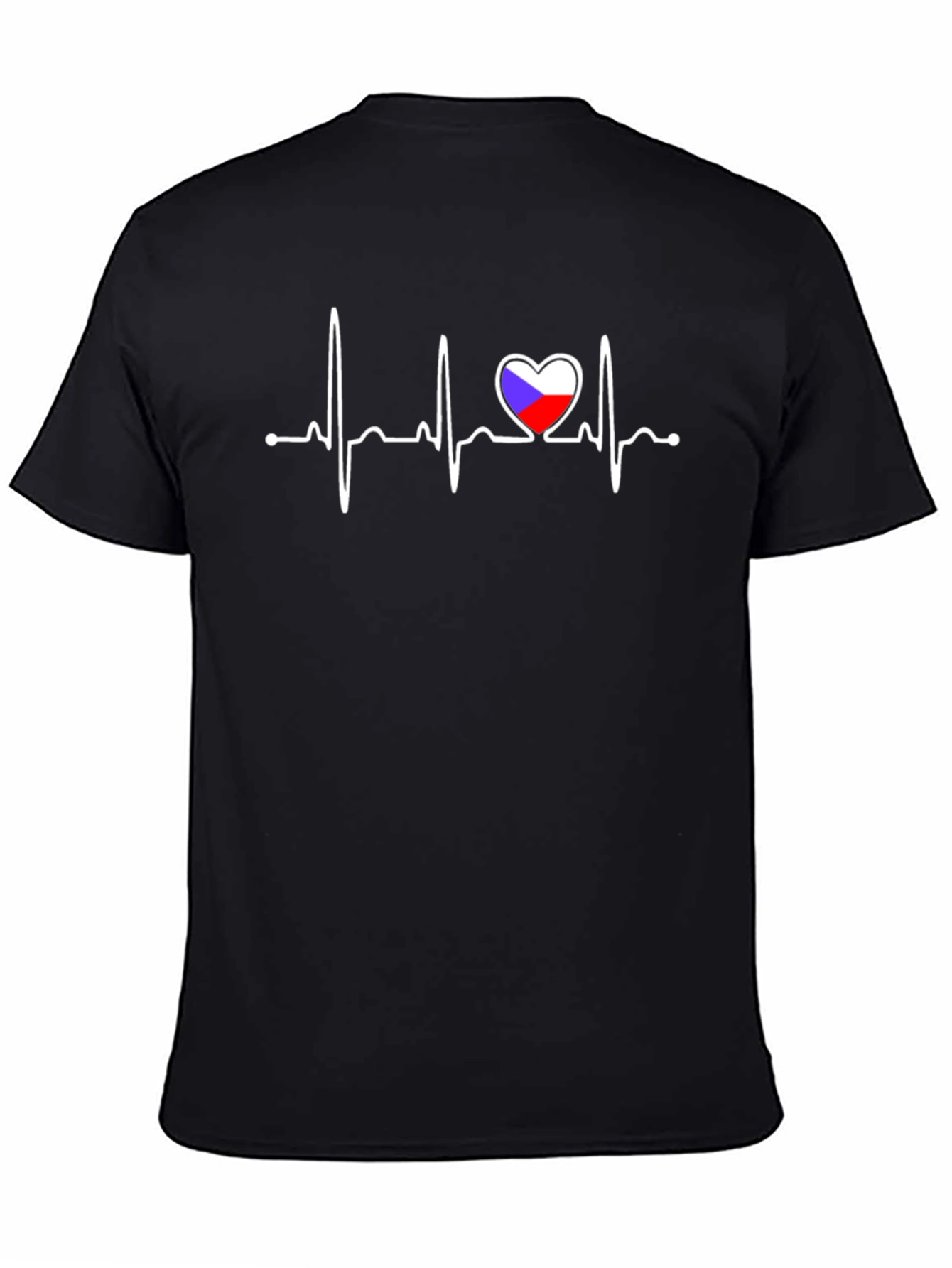 Czech Republic Heartbeat T-Shirt