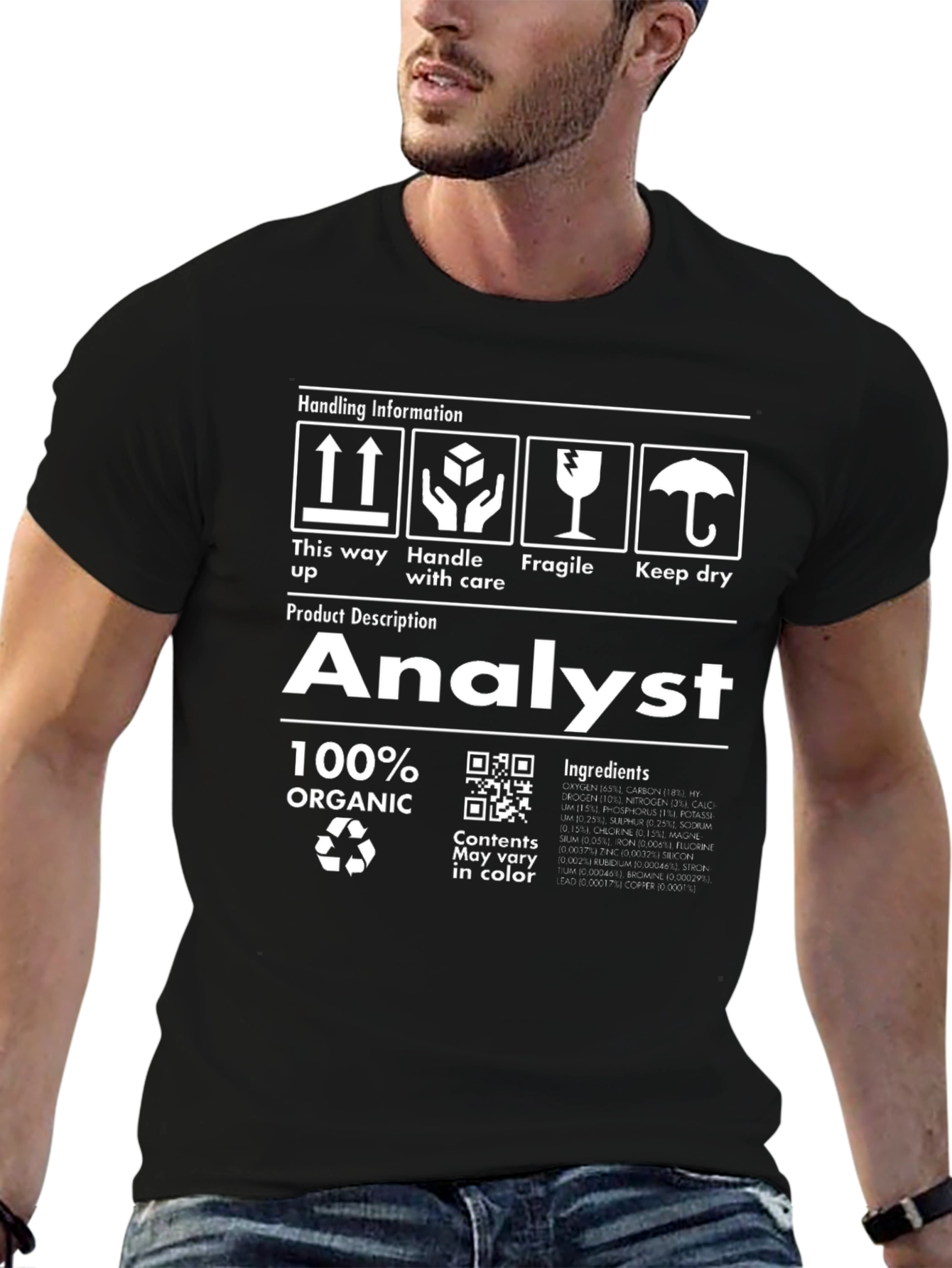 Analyst 100% Organic T-Shirt