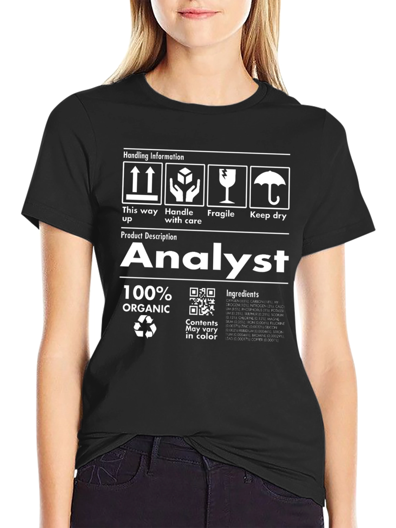 Analyst 100% Organic T-Shirt